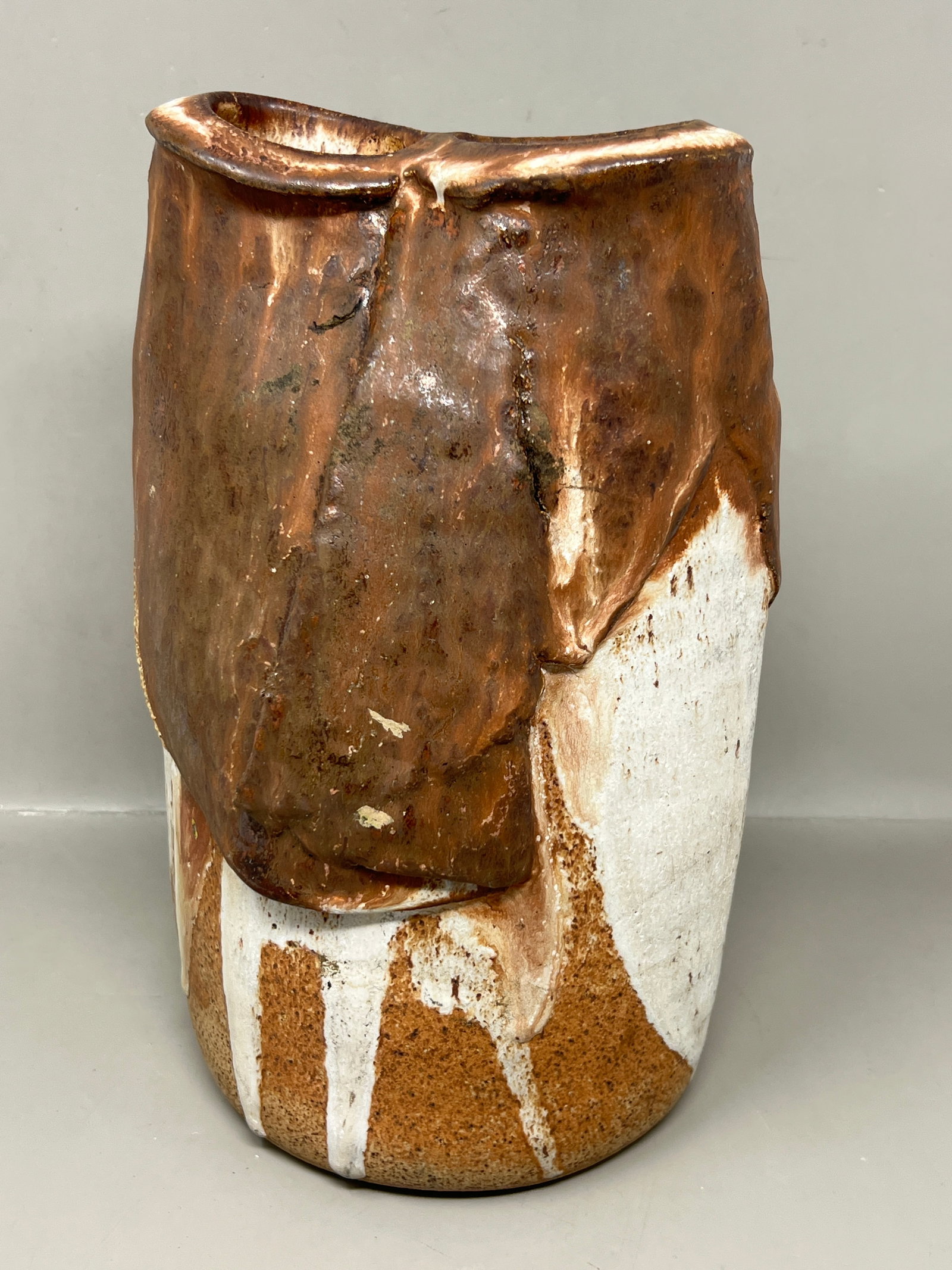 1970s Handbuilt Pottery Vase (1 of 7)