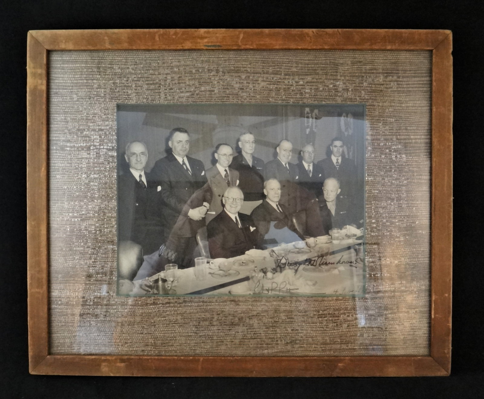 Rare Original 1941 Dwight D. Eisenhower 8 x 10 Autographed Photo. (1 of 7)