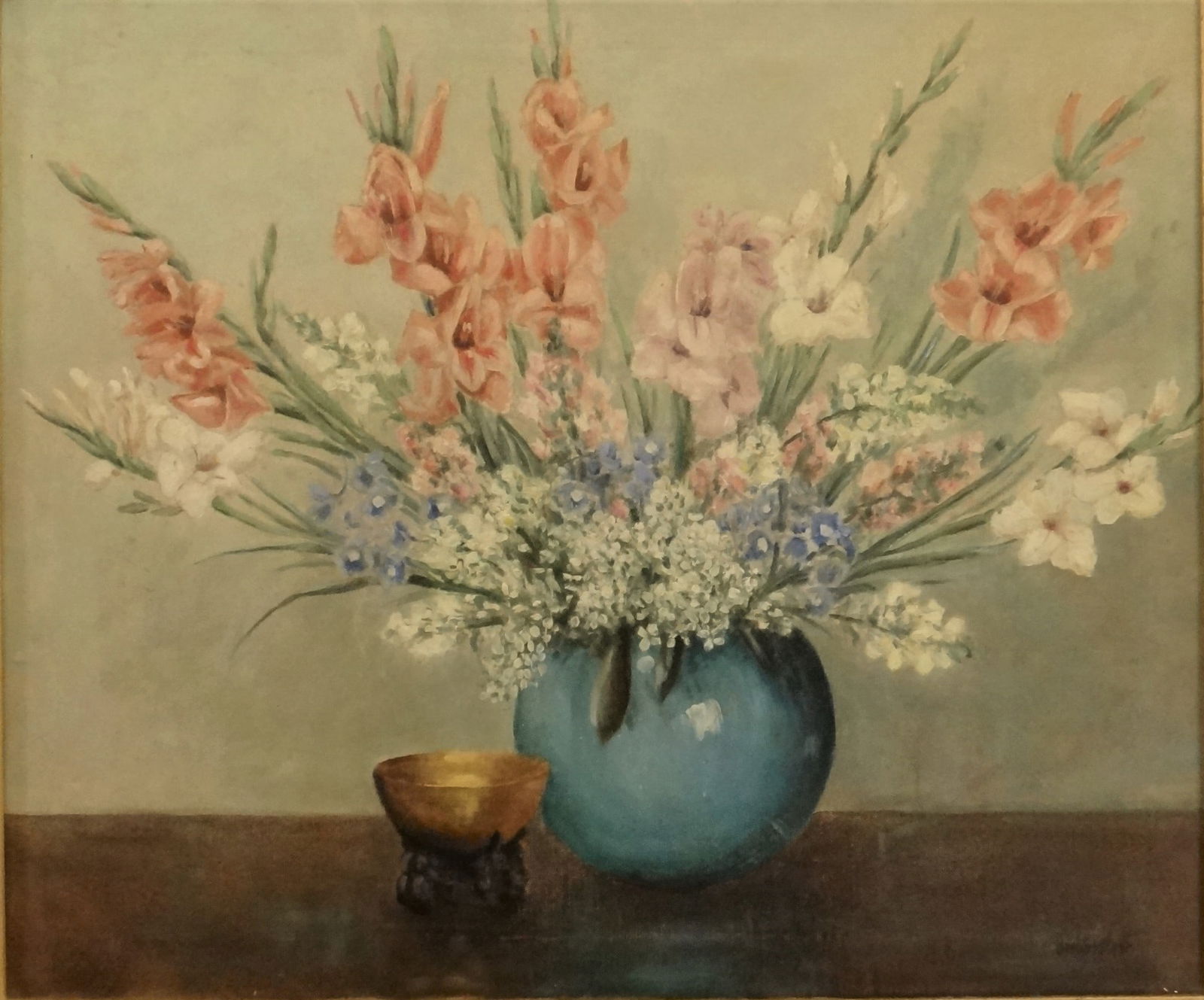 George Sanders Bickerstaff Oil on Canvas (1 of 7)