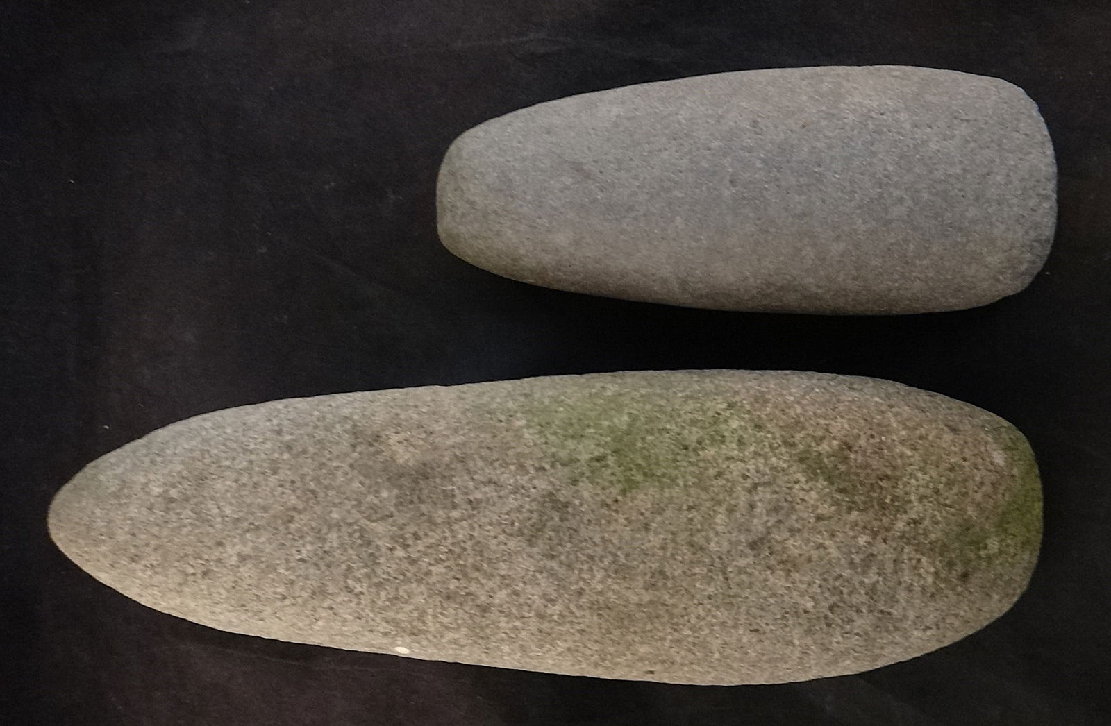 Two Antique Native California Indian Hardstone Pestles (1 of 1)