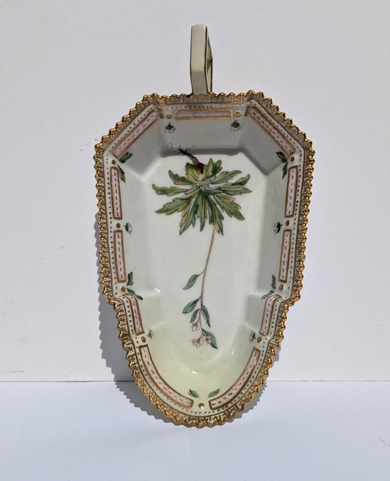 Scarce Royal Copenhagen Flora Danica Pickle Dish (1 of 3)