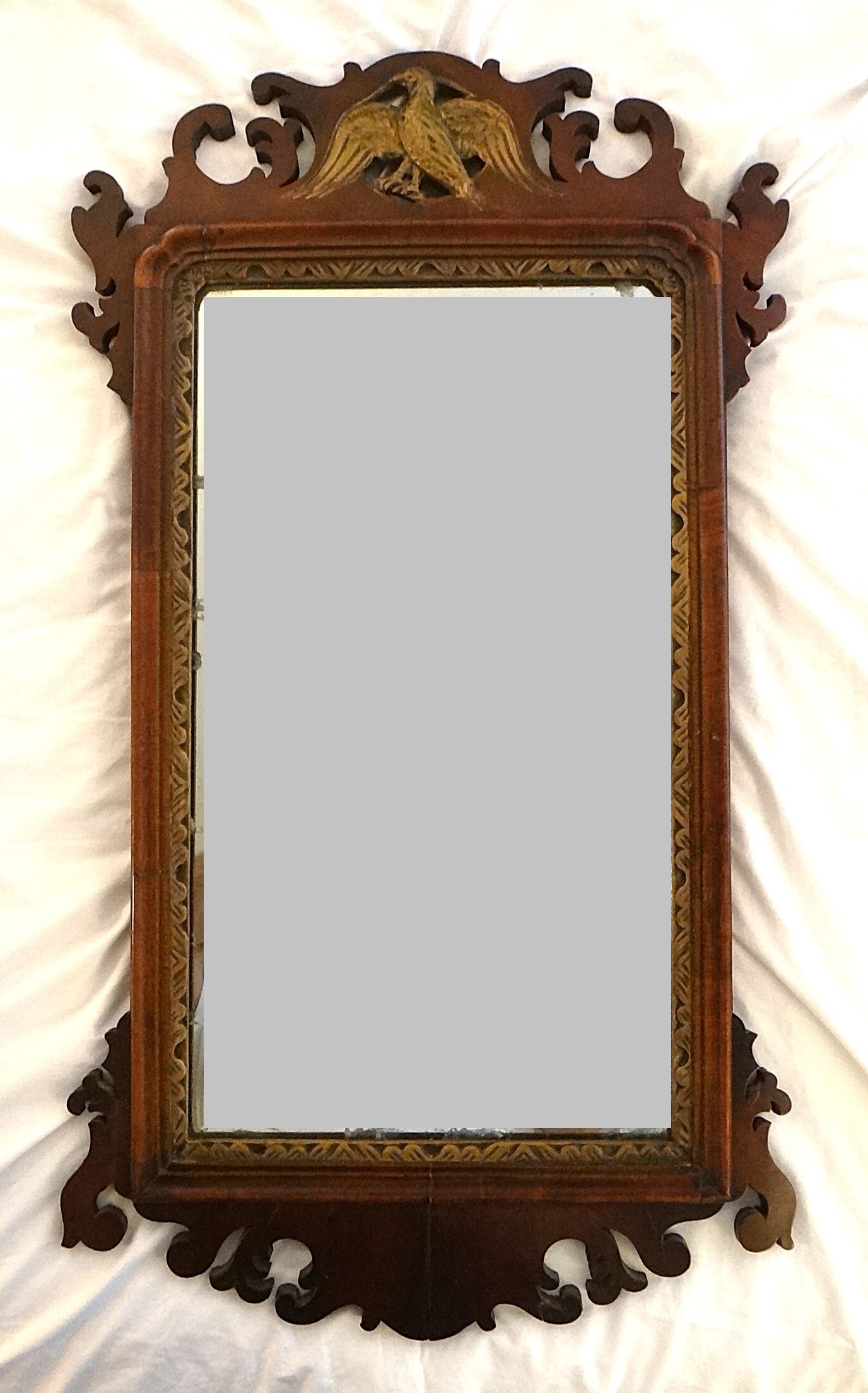 18th c. English Chippendale Wall Mirror (1 of 11)