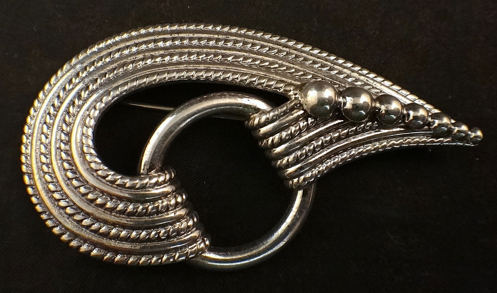 Mid-Cent. Danecraft Sterling Silver Pin: Mid-Cent. Danecraft Sterling Silver Pin. 2 ½” long. 22 grams.