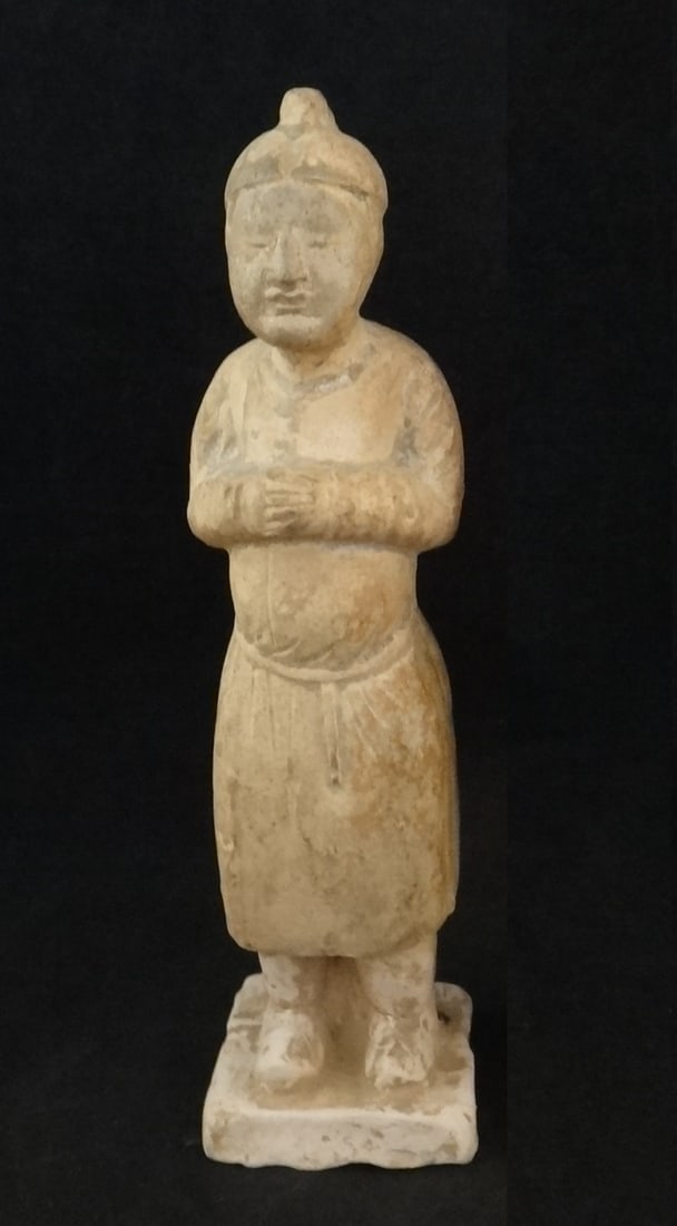 Ancient Chinese Tang Dynasty (618-907) Pottery Figure. (1 of 7)