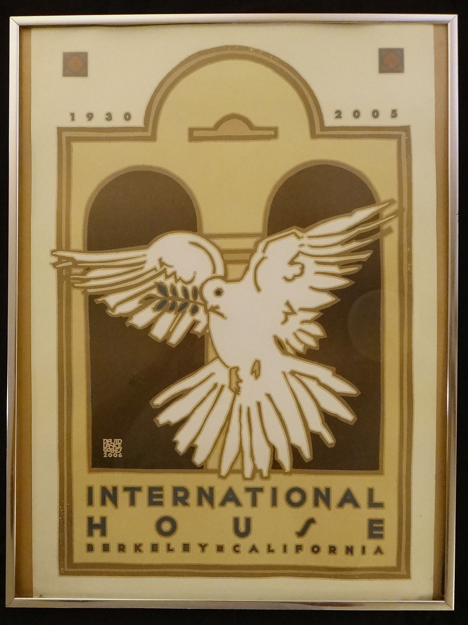 David Goines – 2006 International House - Berkeley (1 of 3)