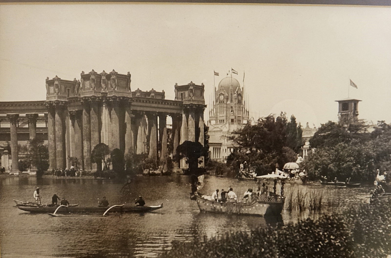c.1915 San Francisco Palace of Fine Arts Photograph (1 of 6)