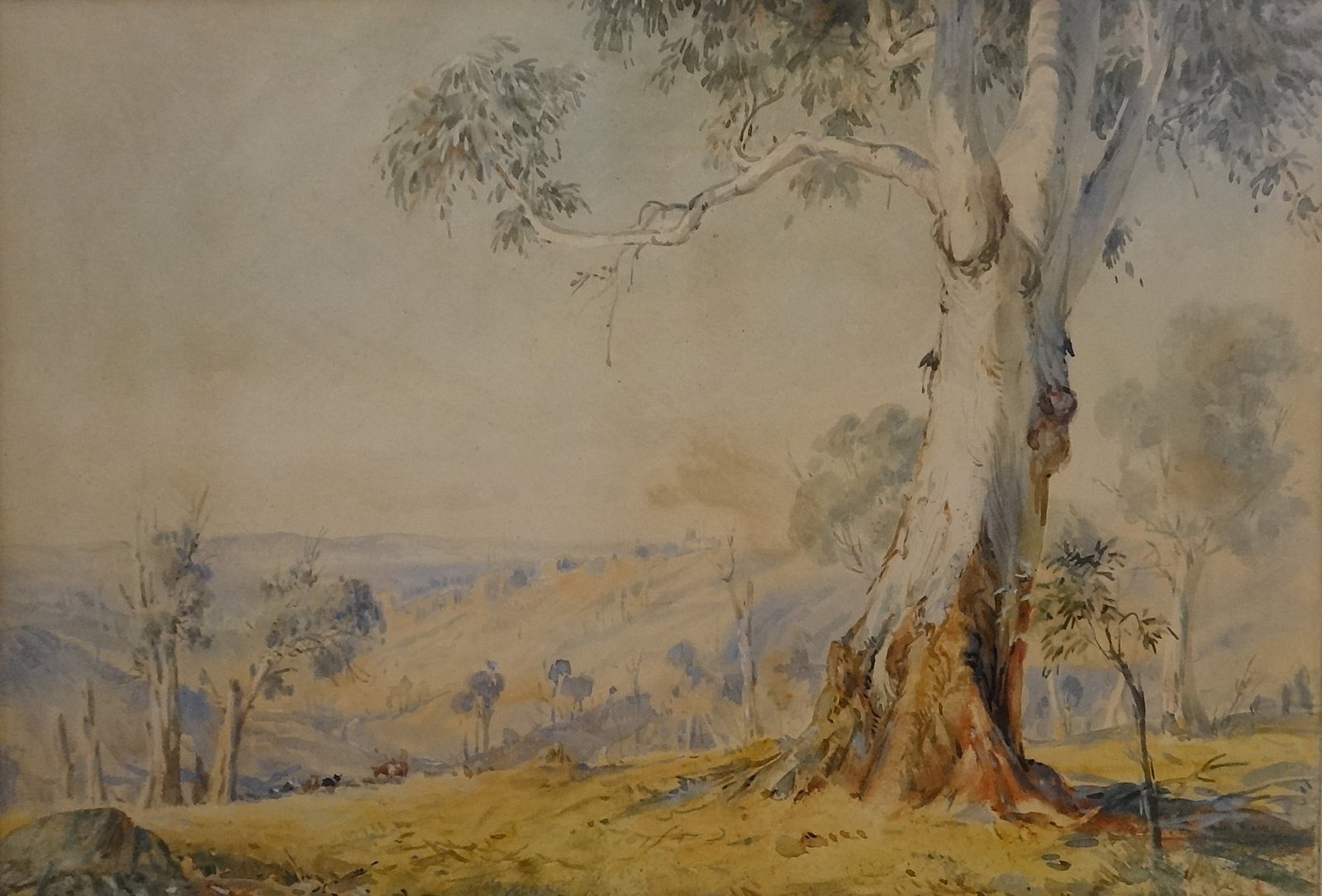 Arnold Henry Jarvis Signed Watercolor - landscape scene (1 of 6)