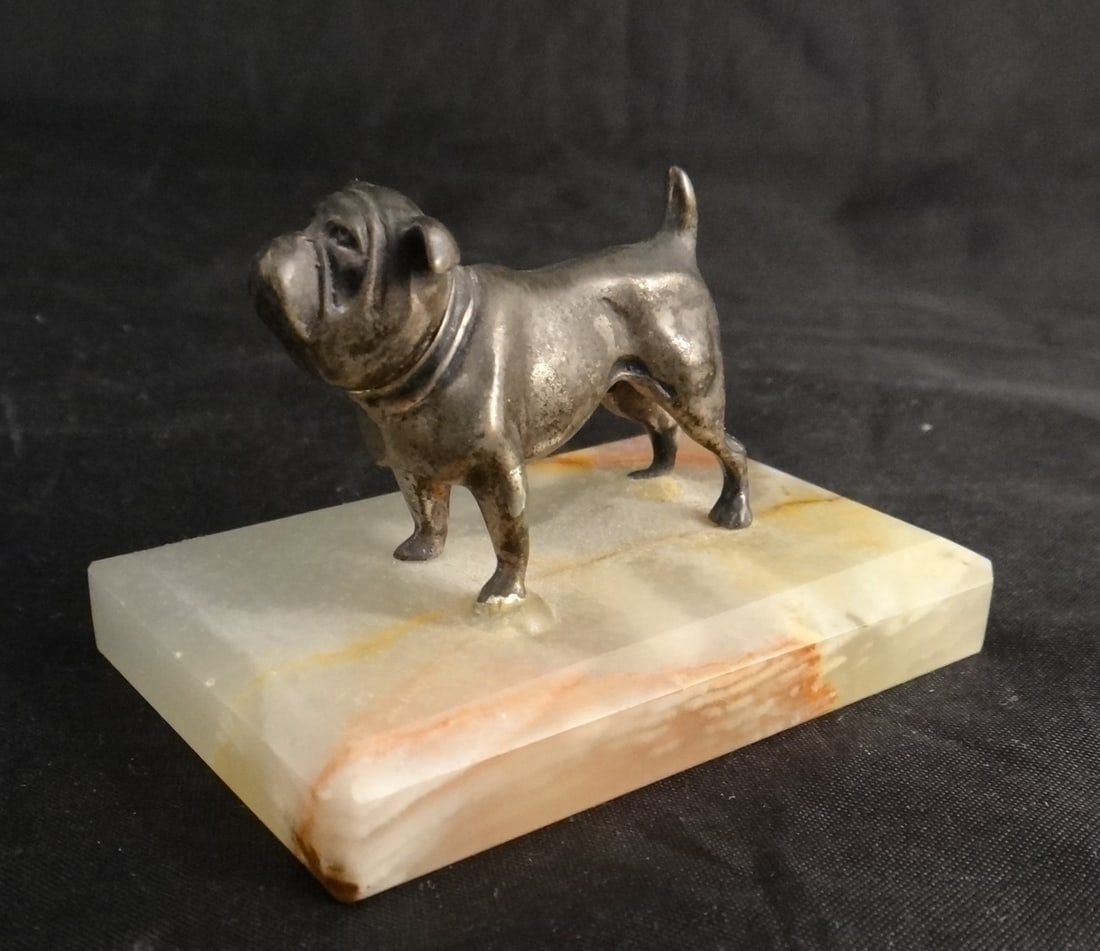 Antique Vienna Bronze Bulldog (1 of 5)