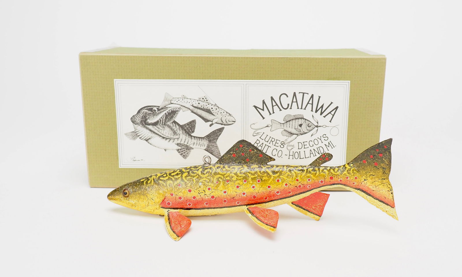Brook Trout - Macatawa Lures and Decoys Bait Co. (1 of 4)