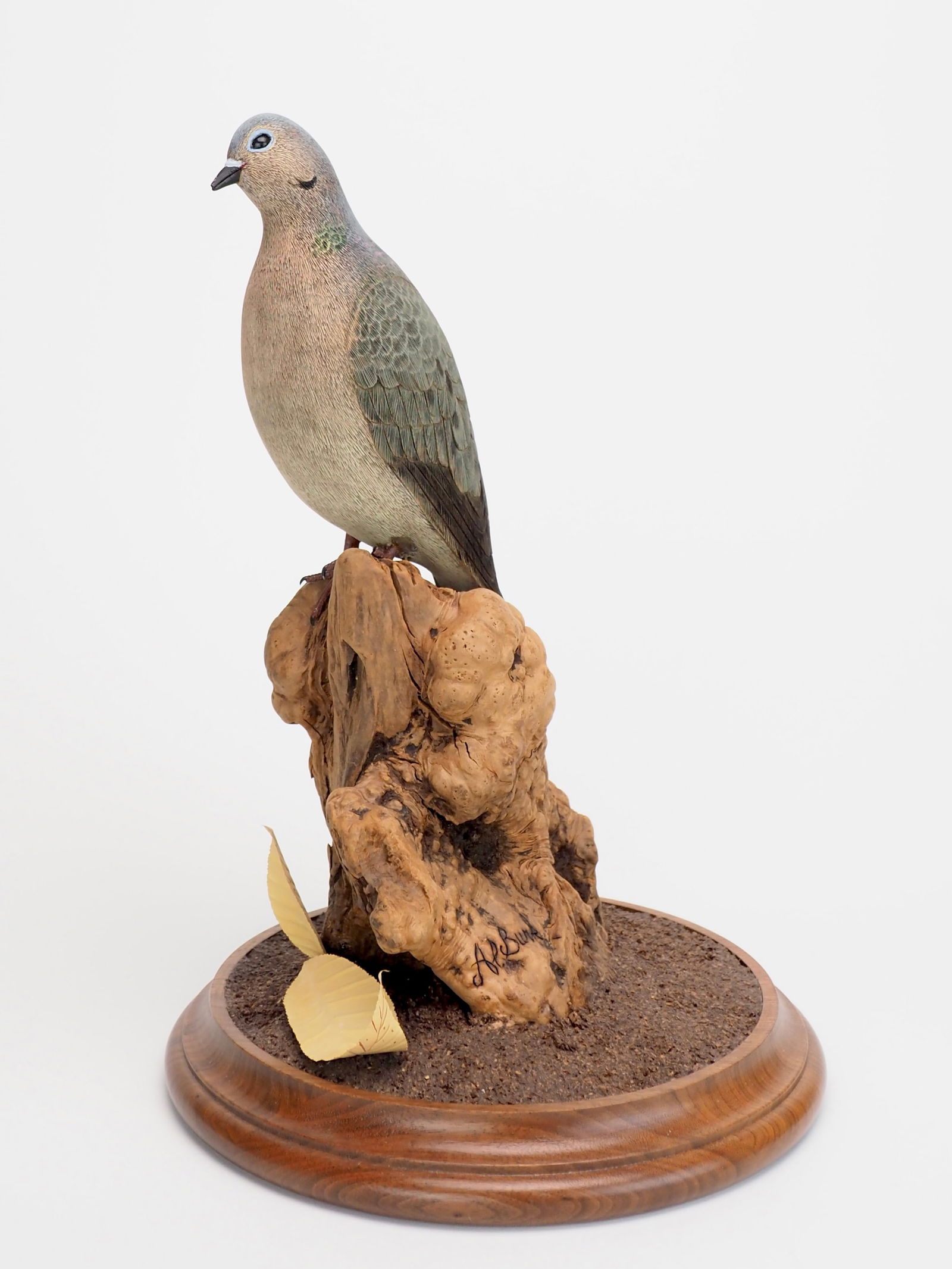 Al Burk - Dove Carving (1 of 8)
