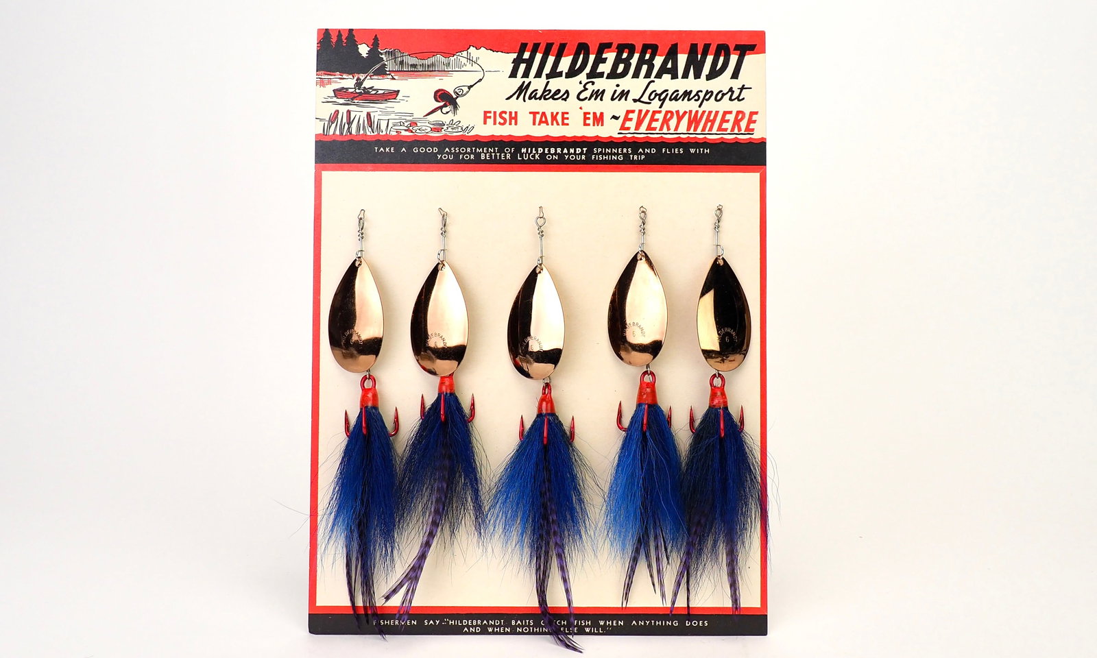Hildebrandt Lures - Complete Display Spinner Board (1 of 2)