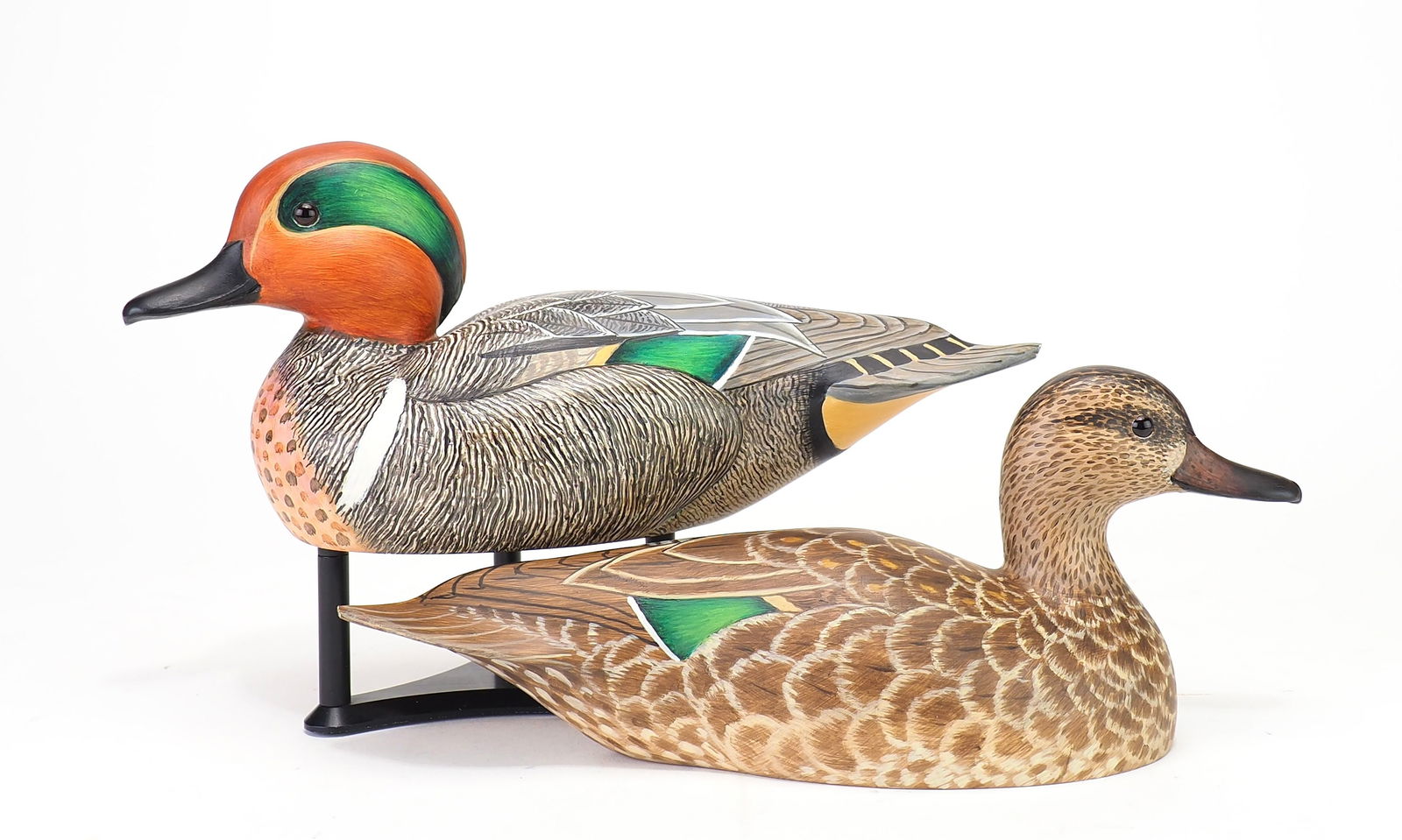 Bob Kerr - Greenwing Teal Pair (1 of 6)