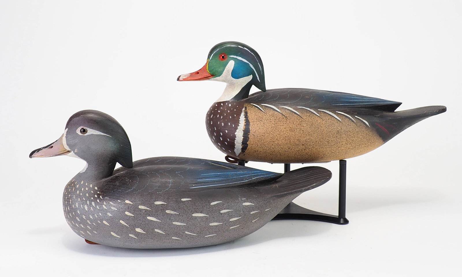 Herb Miller - Wood Duck Pair (1 of 6)