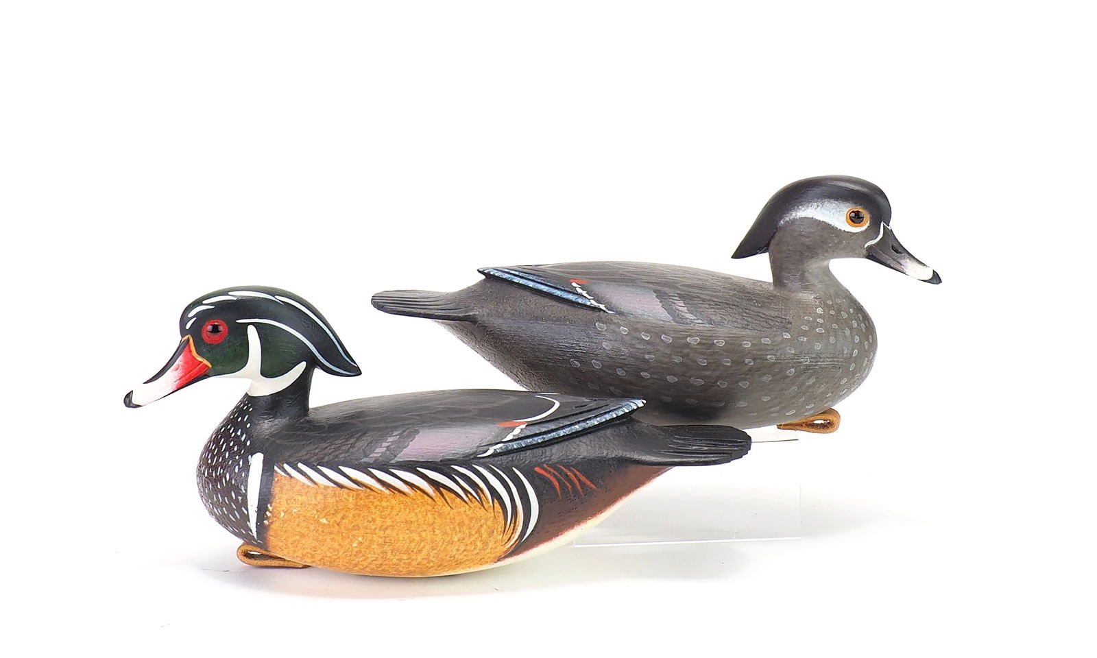 Rick Brown - Miniature Wood Duck Pair (1 of 4)