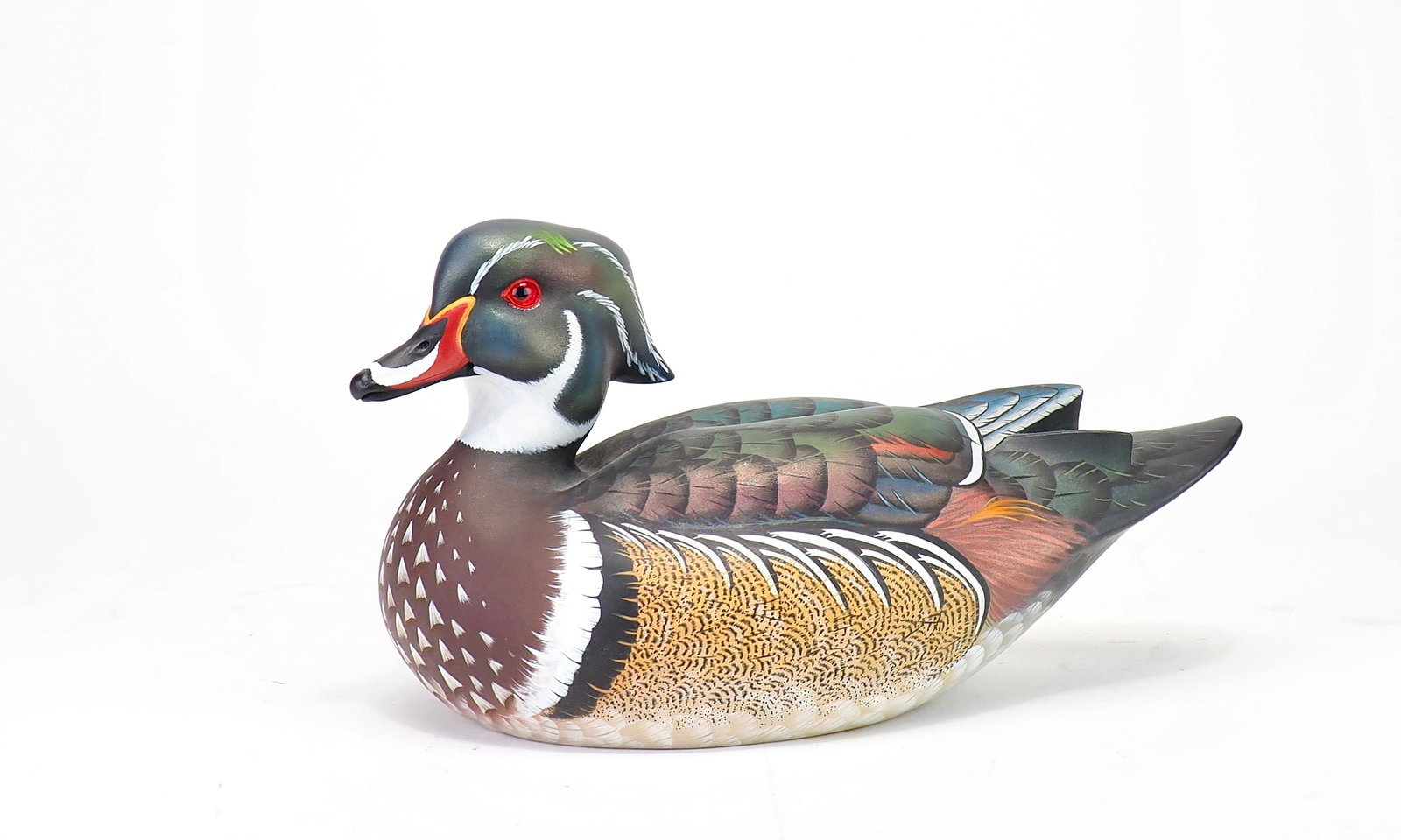 Reagan Danos - Wood Duck Drake Decoy (1 of 6)