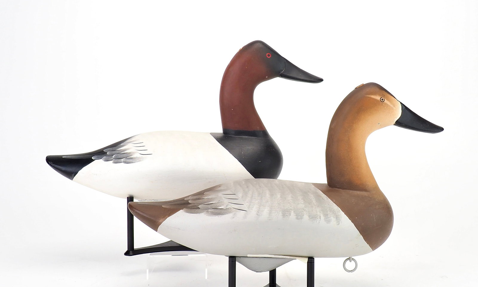 Charlie Joiner - High-head Canvasback Pair  (1 of 5)