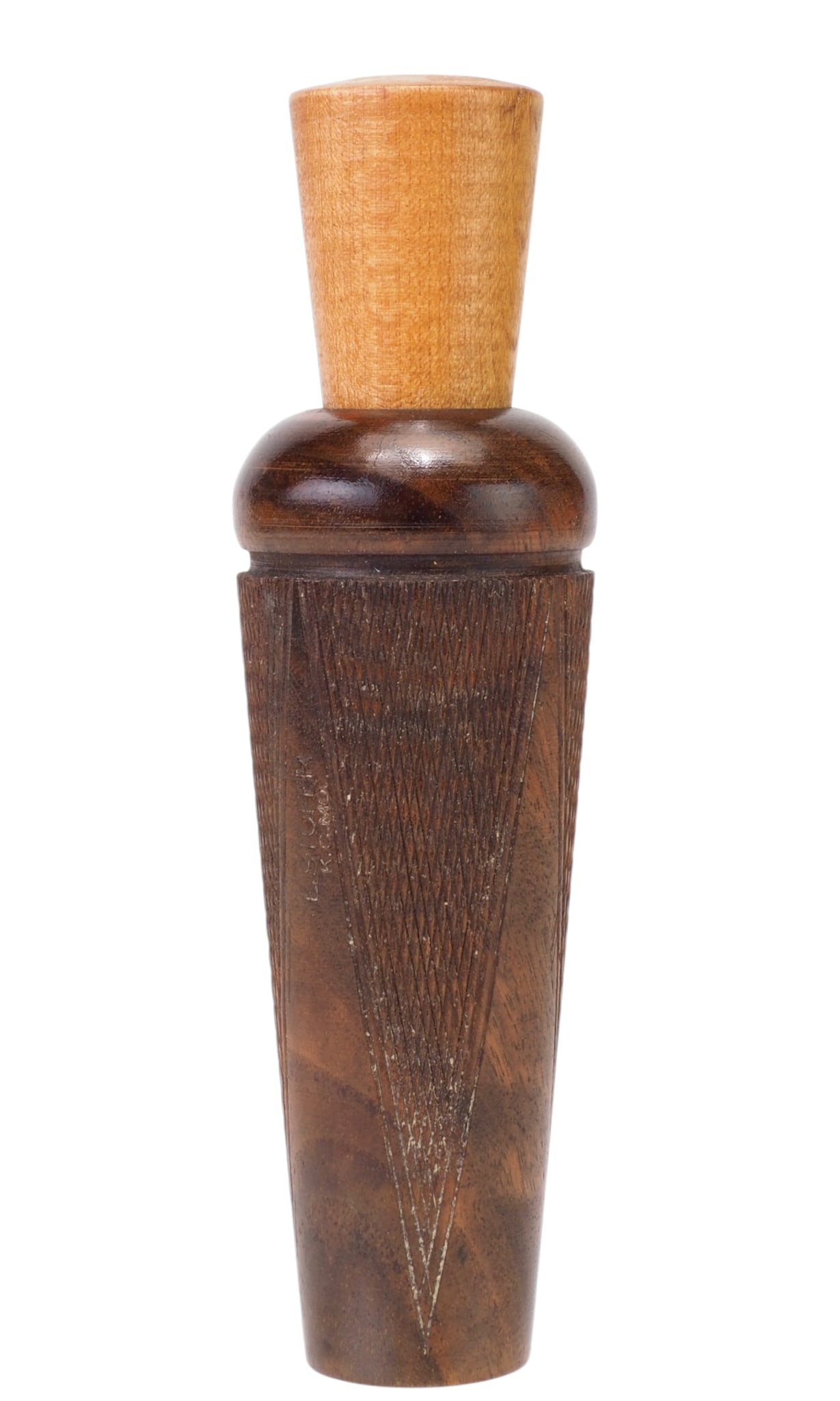 E.S. Stofer - Checkered Duck Call - 3