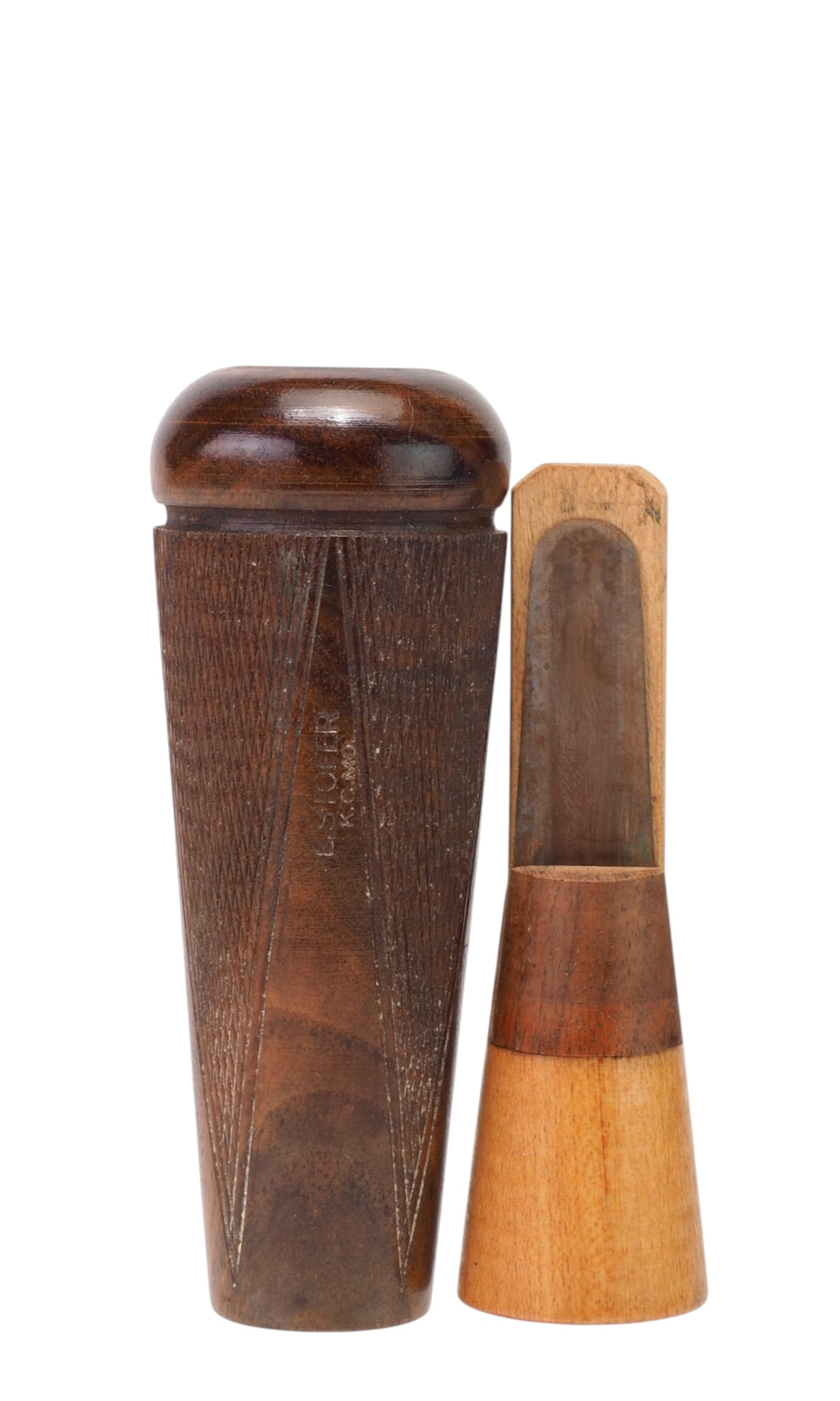 E.S. Stofer - Checkered Duck Call - 7