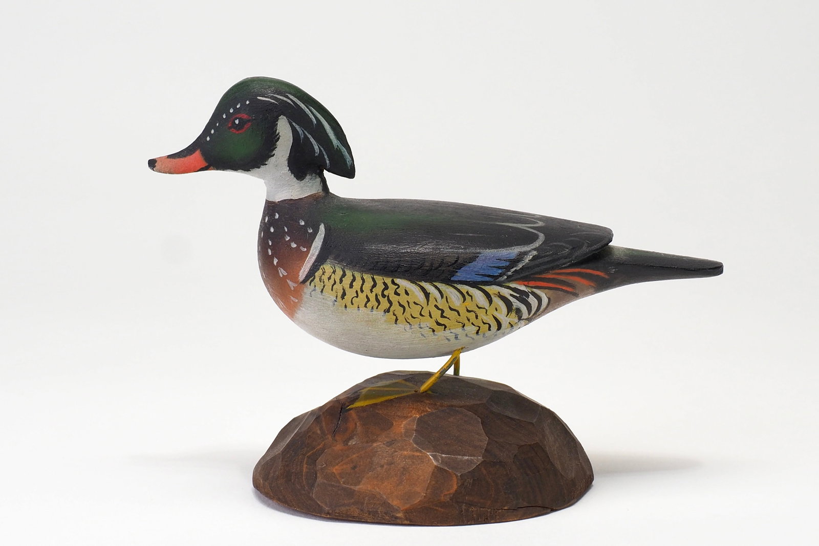 Elmer Crowell - Miniature Wood Duck Drake (1 of 5)