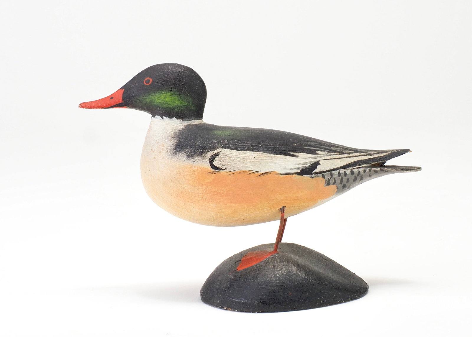 Elmer Crowell - Miniature American Merganser Drake (1 of 5)