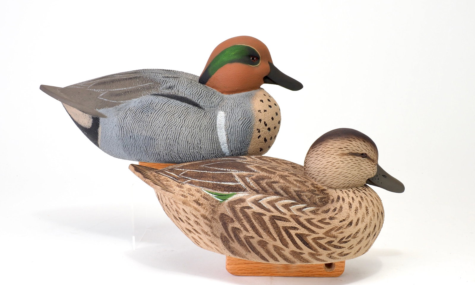 Mark Costilow - Greenwing Teal Pair - 2