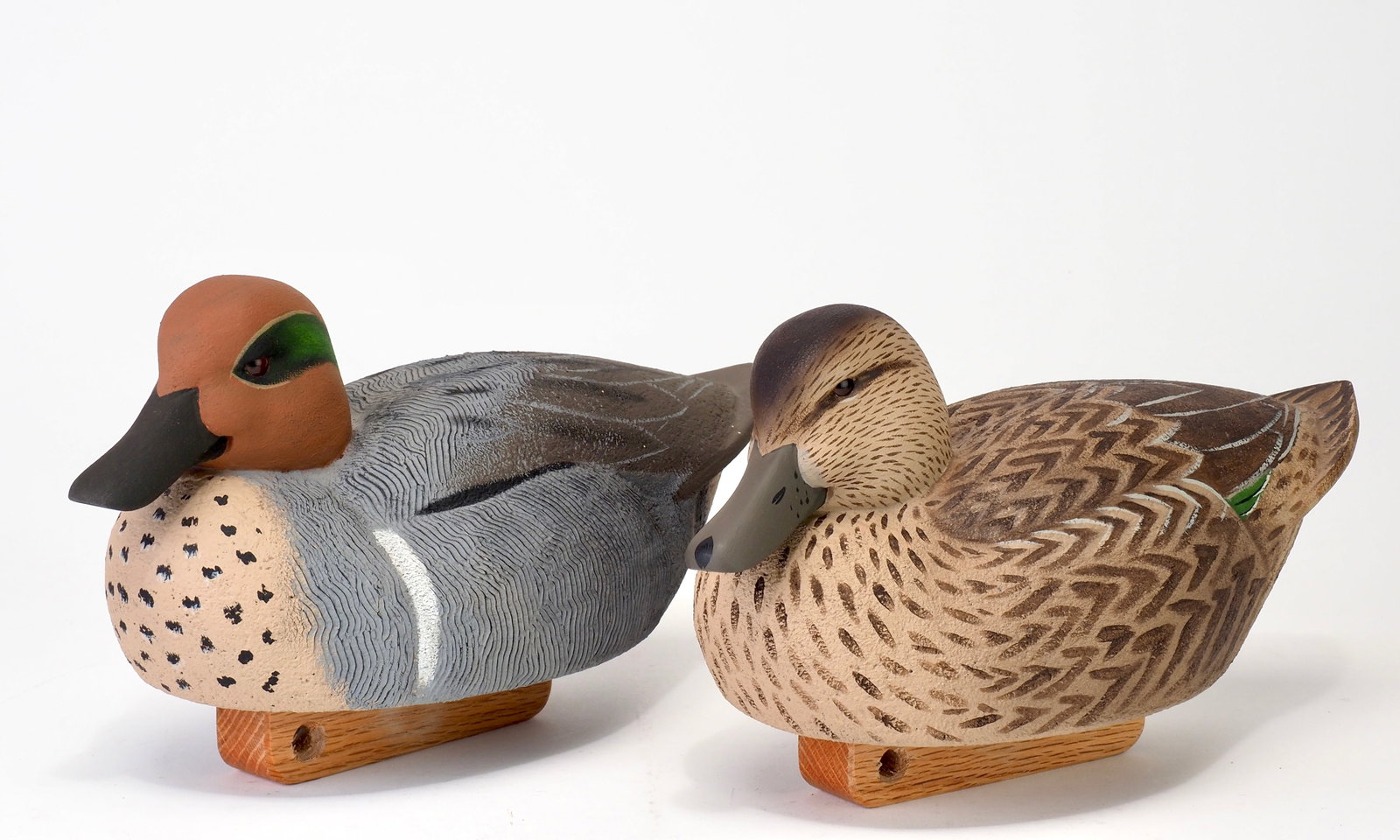 Mark Costilow - Greenwing Teal Pair - 3
