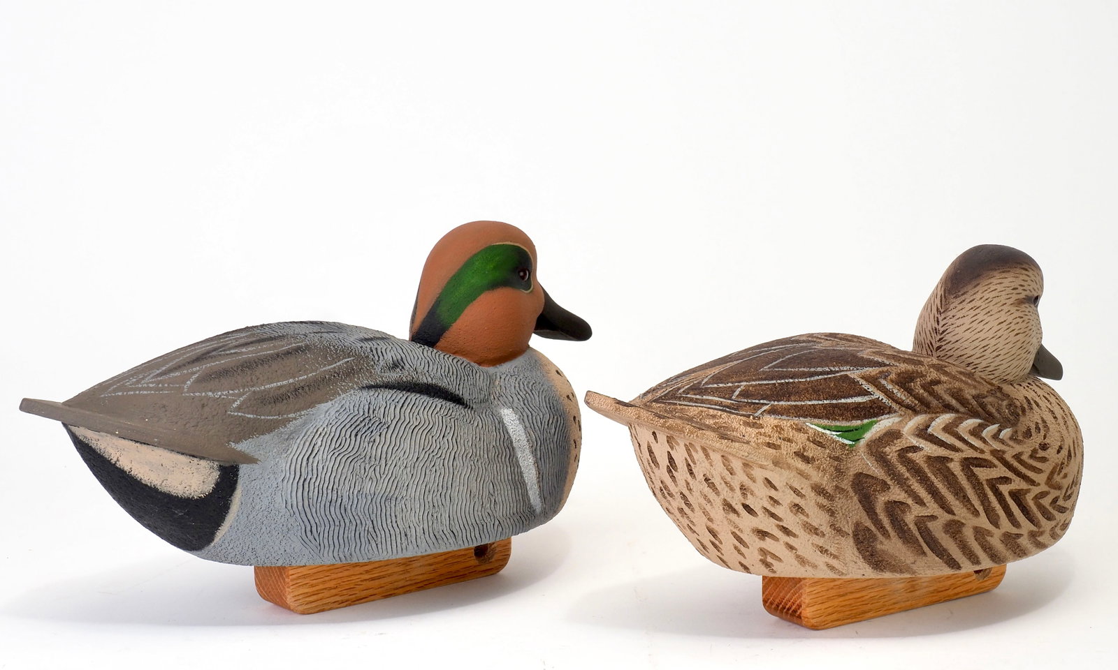 Mark Costilow - Greenwing Teal Pair - 4