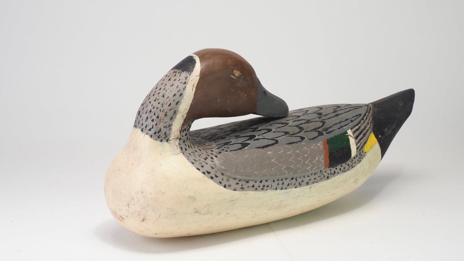 Jules E Frederick - Preening Pintail Drake - 2