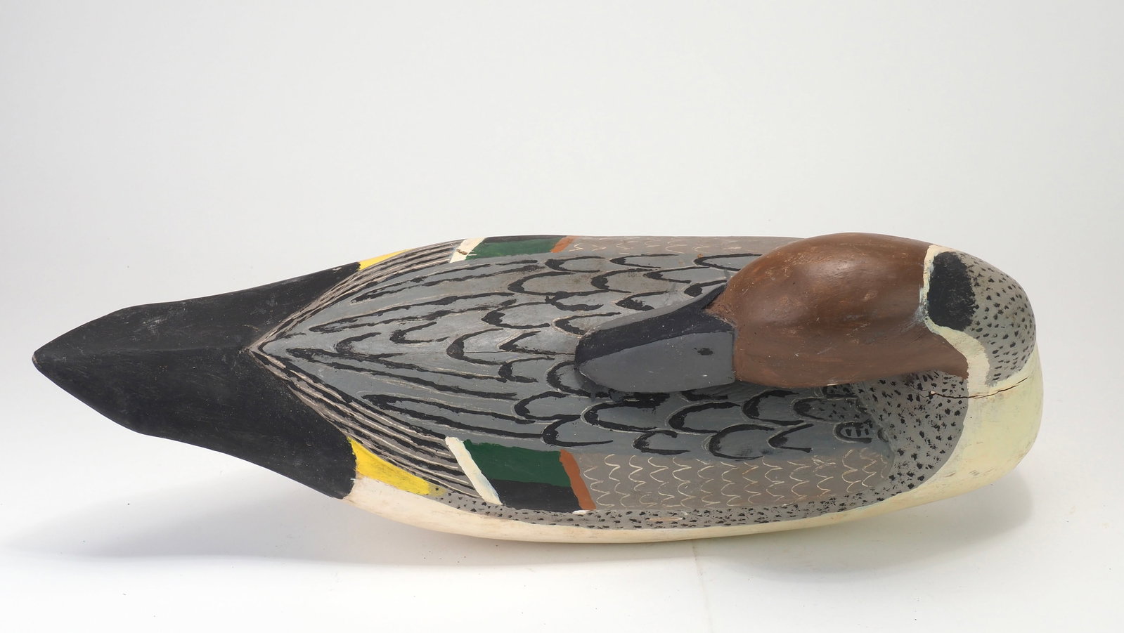 Jules E Frederick - Preening Pintail Drake - 5