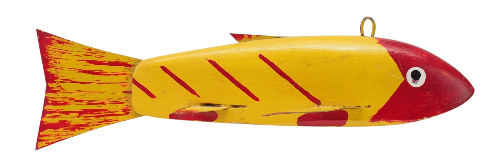 Jenkins - Yellow & Red Fish Decoy (1 of 4)