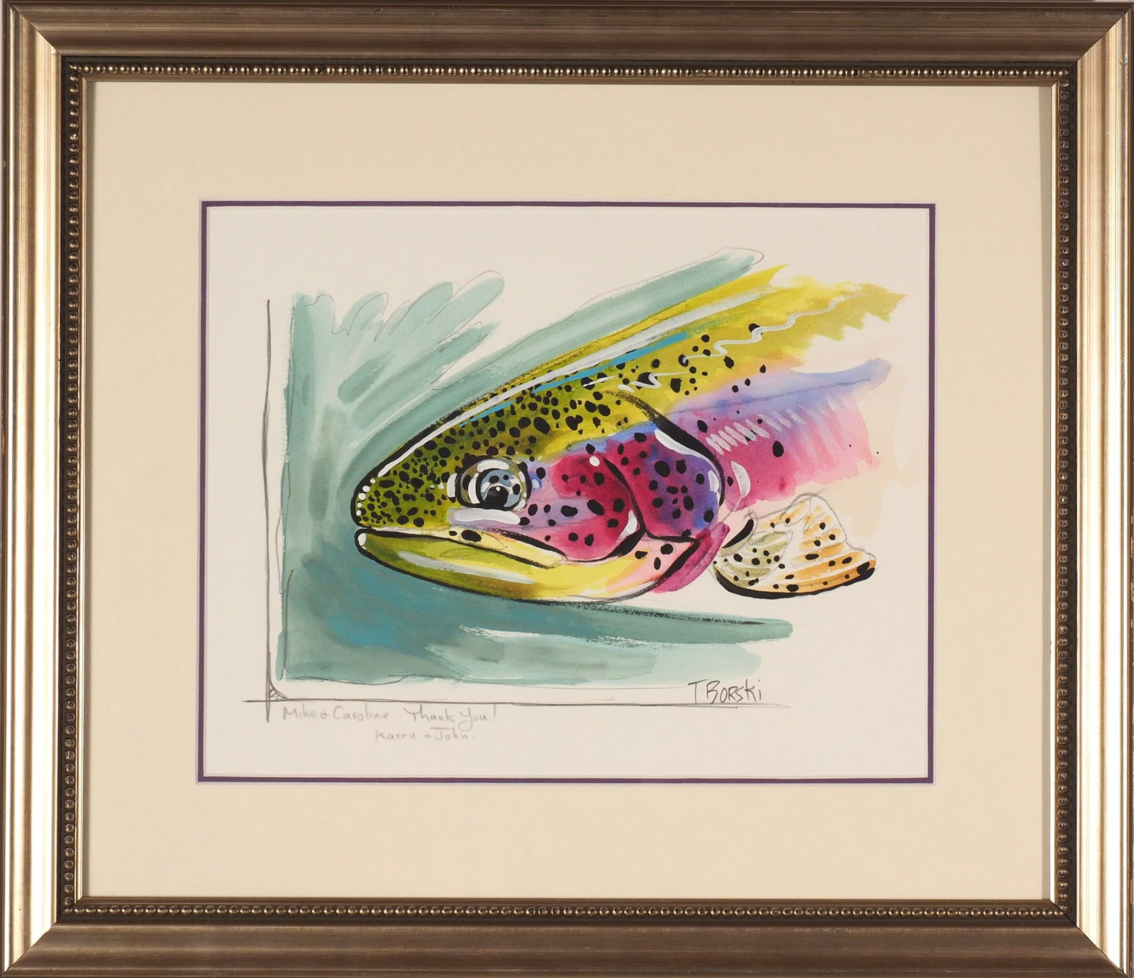 Tim Borski - Trout Head - 2