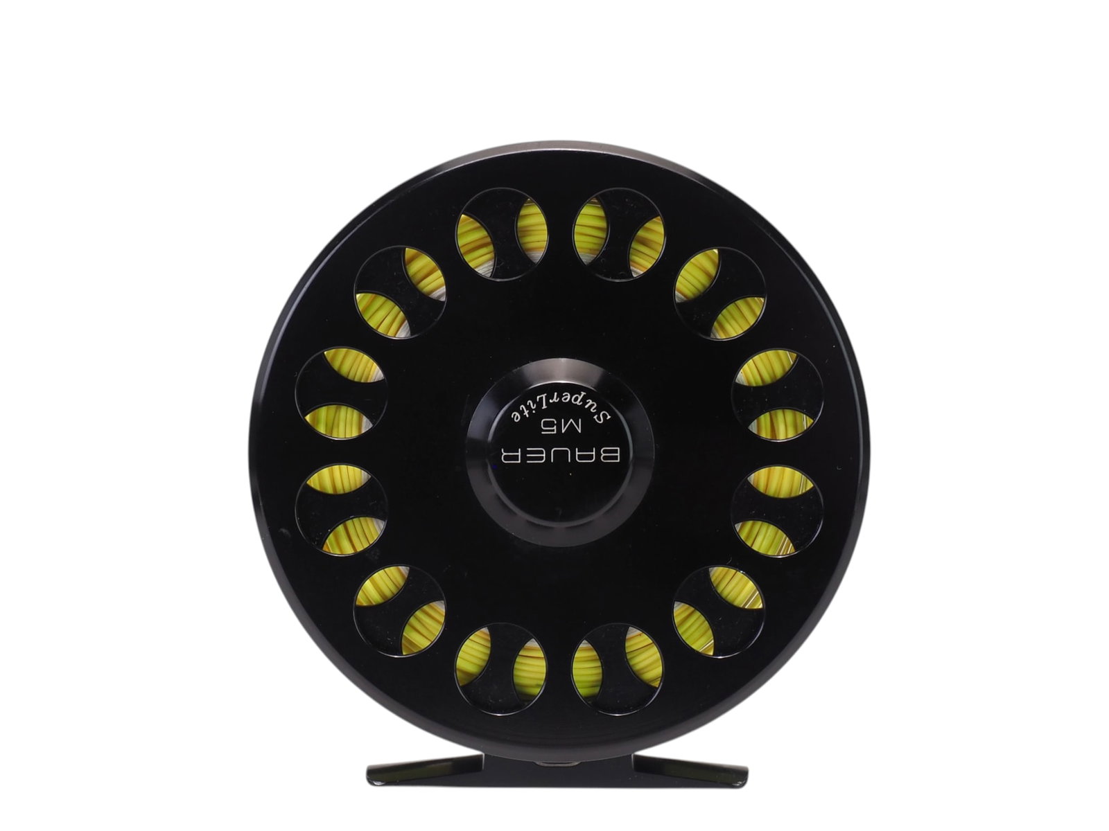 Bauer - M5 Superlite Reel: Bauer Fly Reels Twin Bridges, MT M5SL 9 wt. Right hand reel. Condition: Near mint