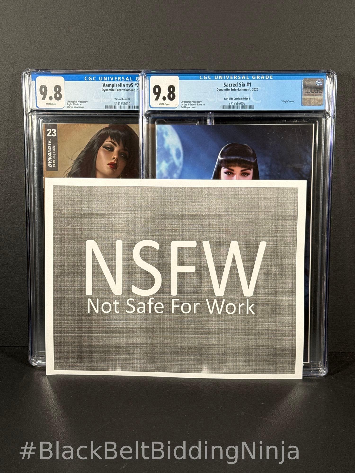 Two Graded Vampirella Comic Books (1 of 8)