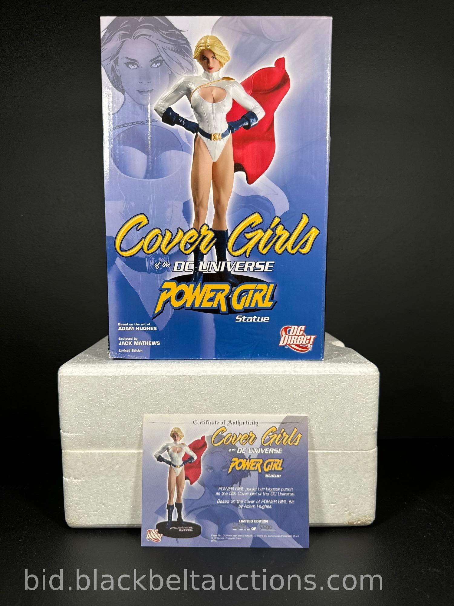 Power Girl Statue SEALED! (1 of 10)