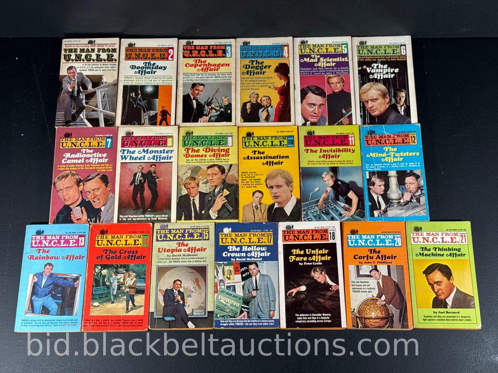 19 “Man From U.N.C.L.E.” Paperbacks (1 of 20)
