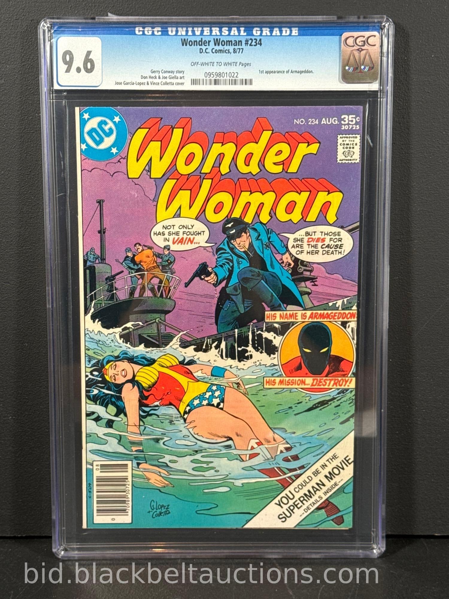 Wonder Woman Comic Book No. 234 CGC Graded (1 of 3)