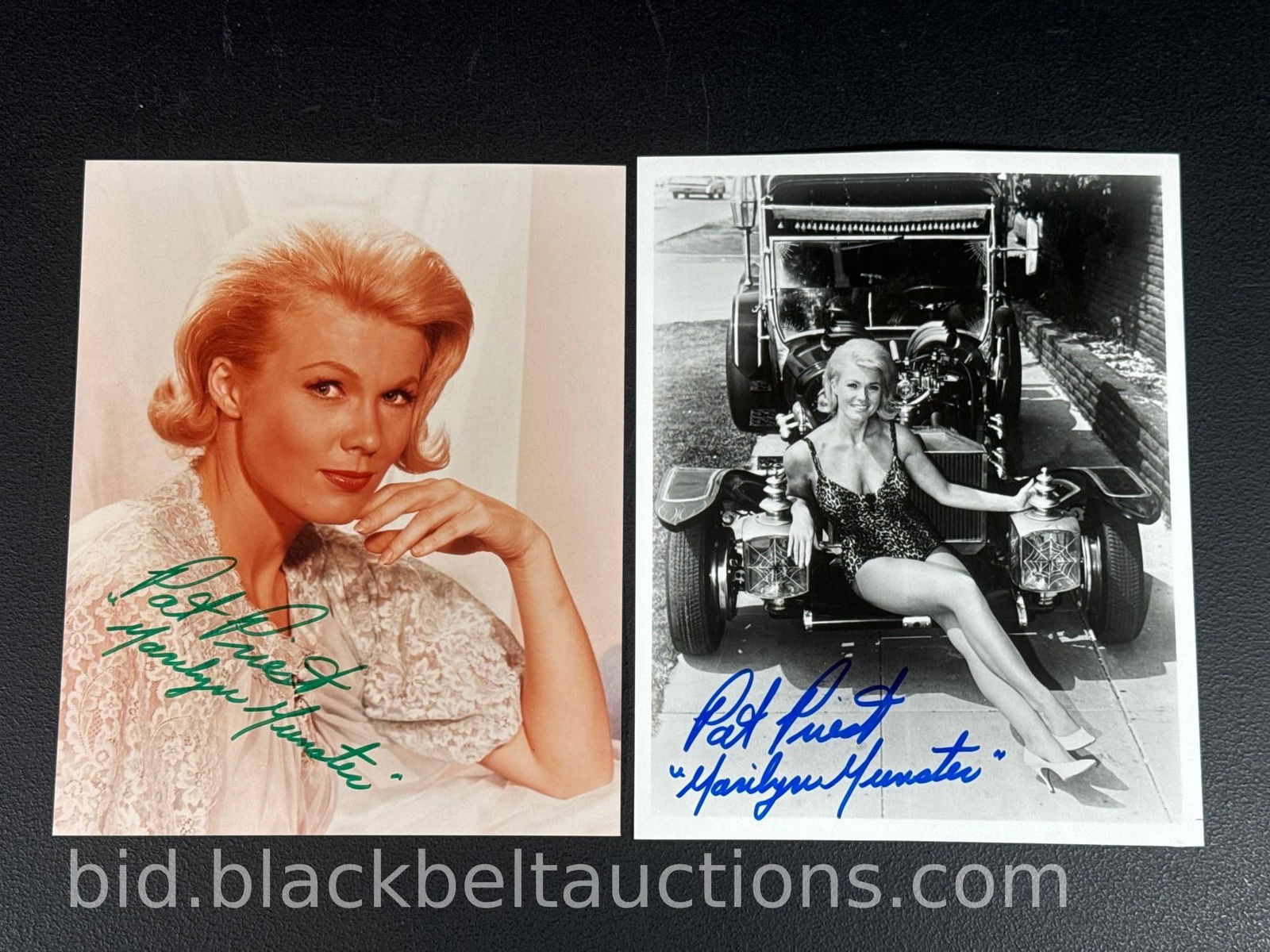 Two Signed Photos of Pat Priest (1 of 4)