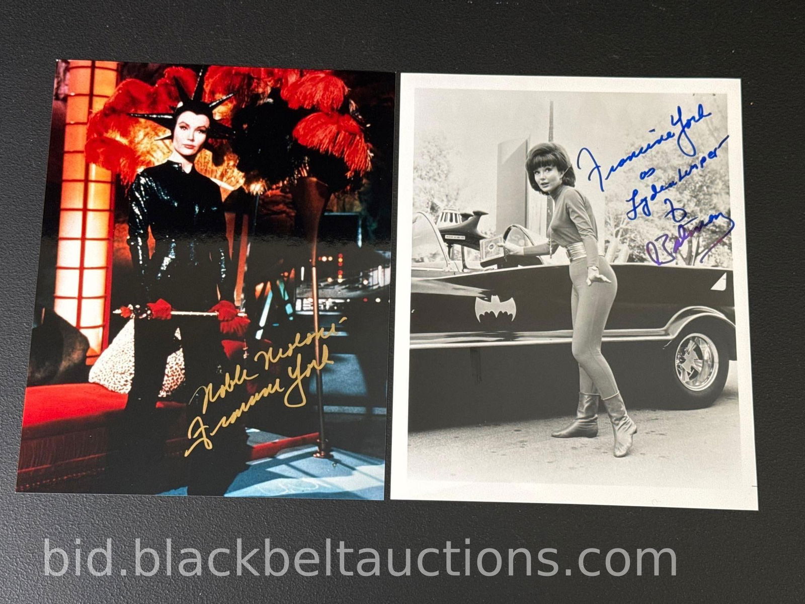 Two Francine York Signed Photos (1 of 4)