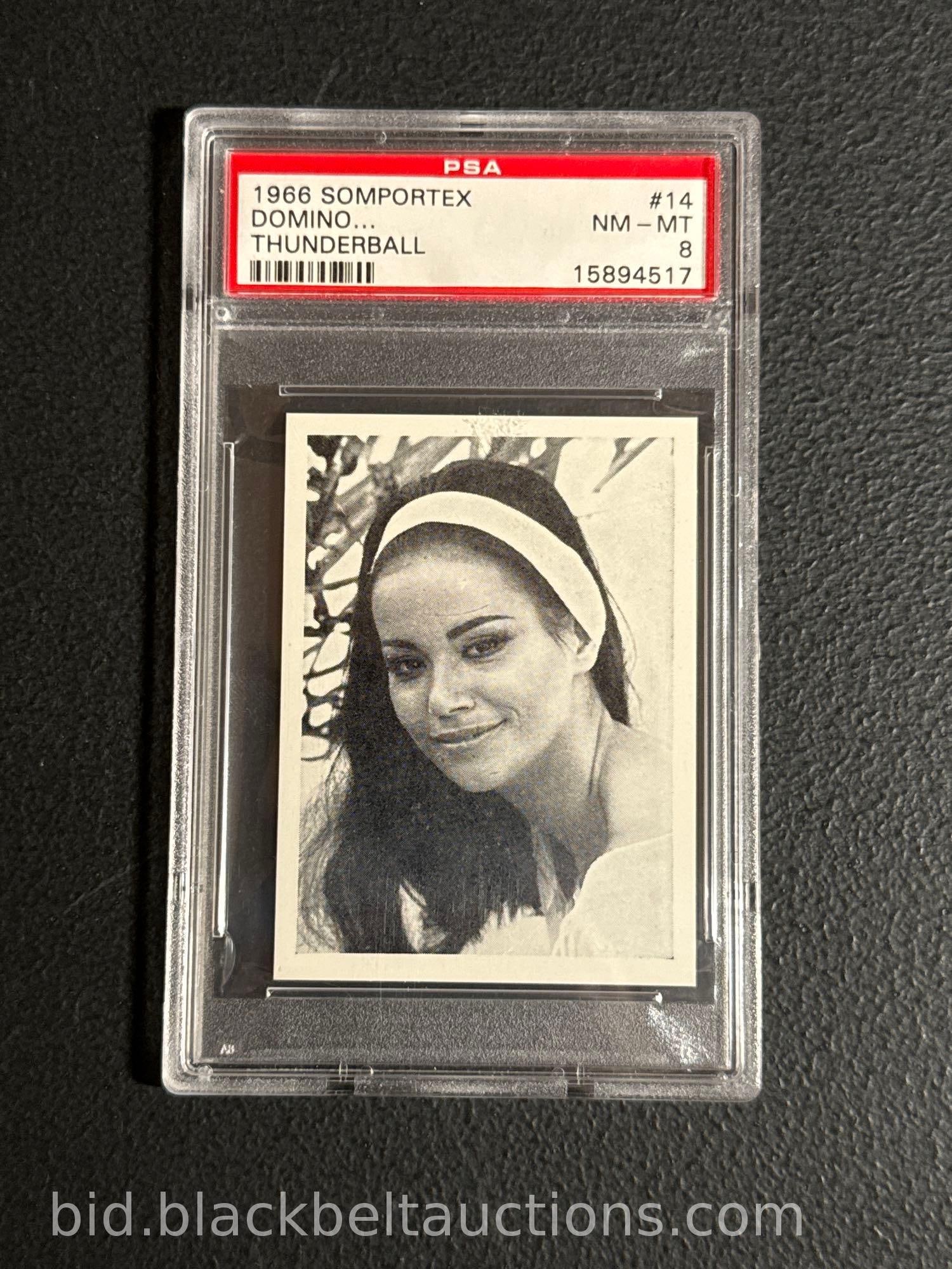 Vintage Graded 1966 Thunderball Trading Card (1 of 2)