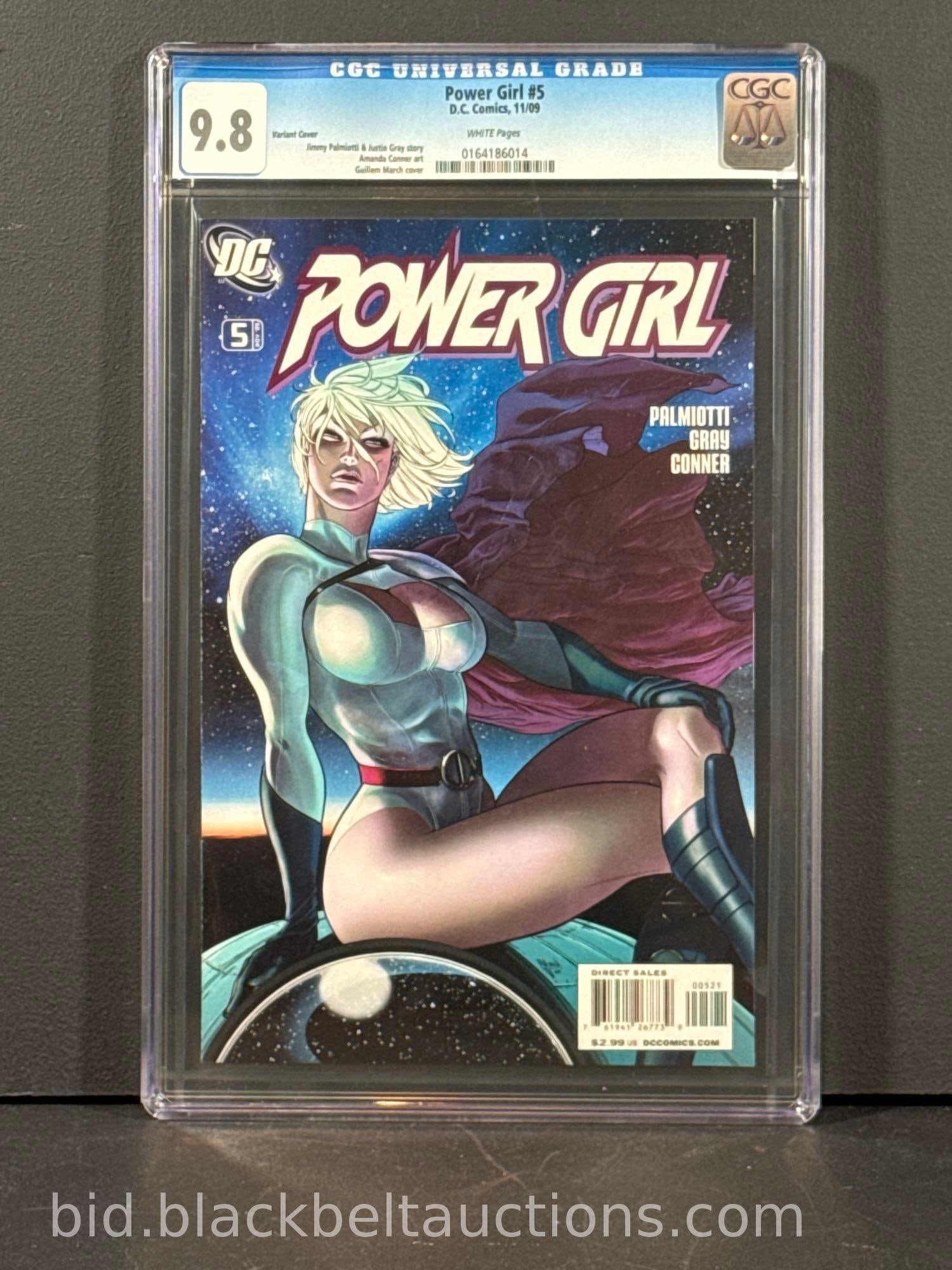 Graded Power Girl Comic Book No. 5 Variant (1 of 3)