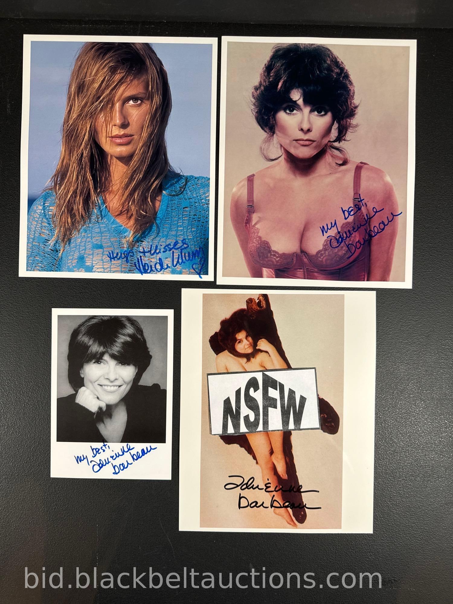 Adrienne Barbeau & Heidi Klum Signed Photos (1 of 6)