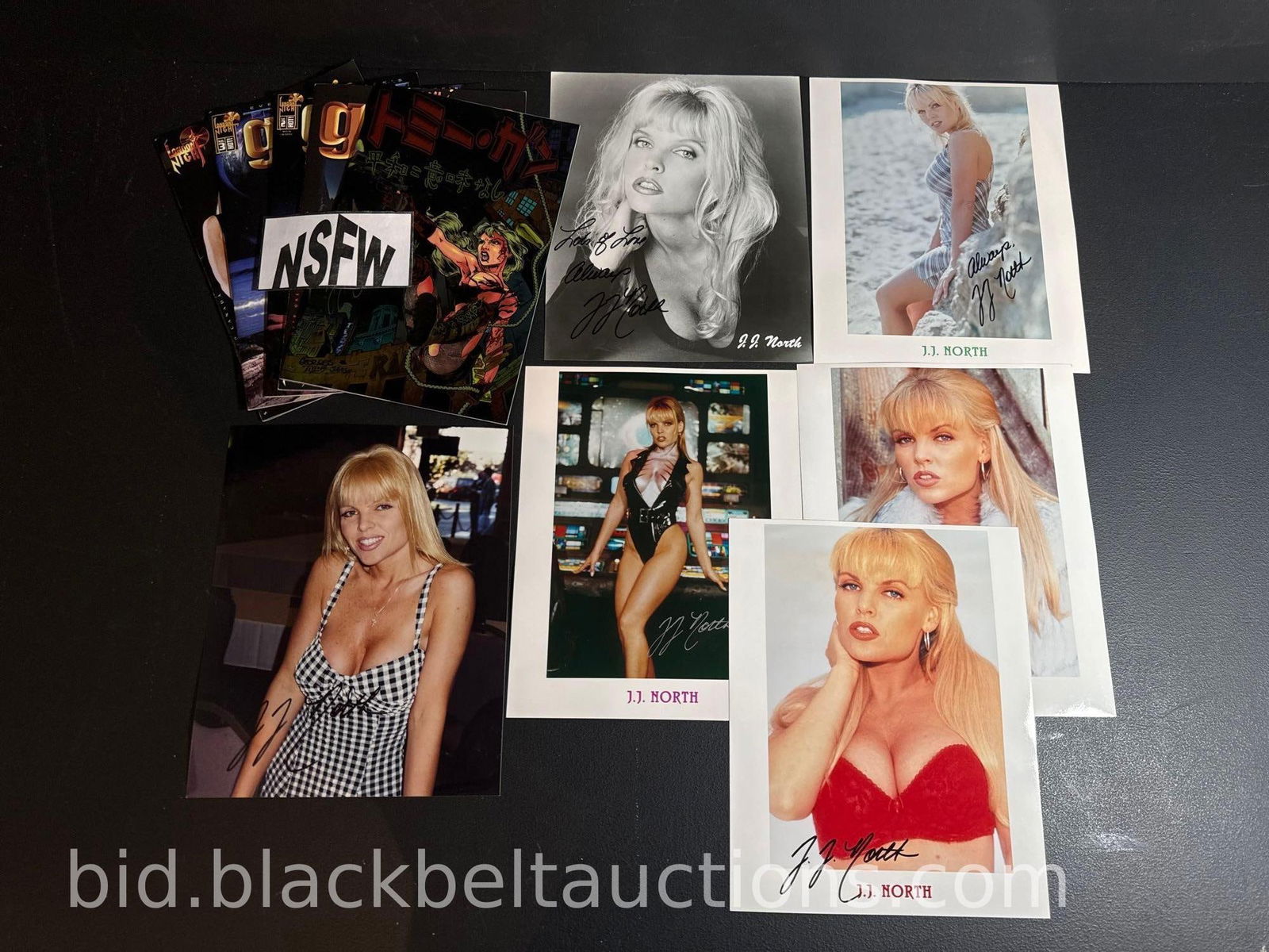 J.J. North Signed Photos & Comics (1 of 5)