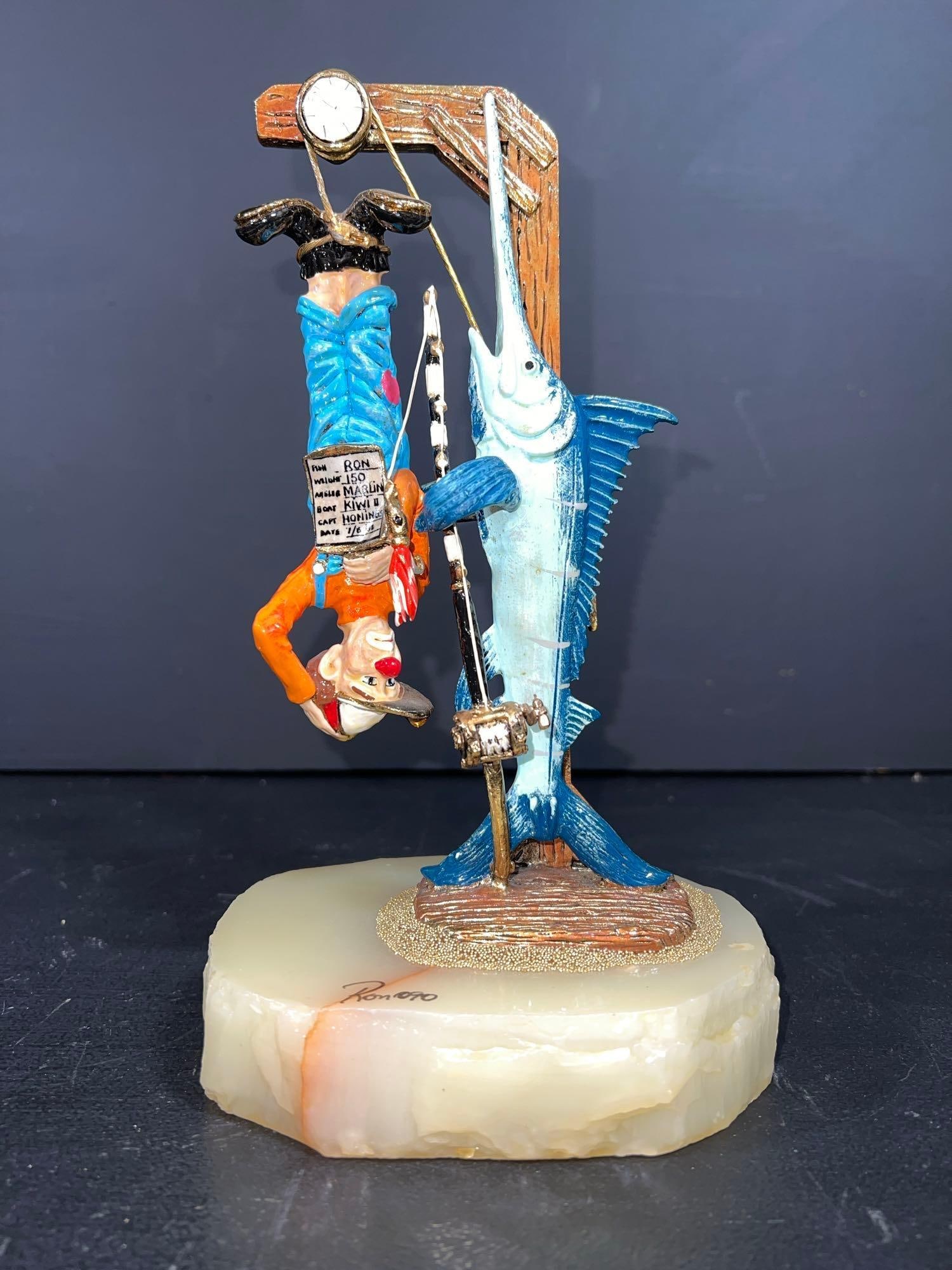 Ron Lee Clown Sculpture “Today’s Catch” (1 of 11)
