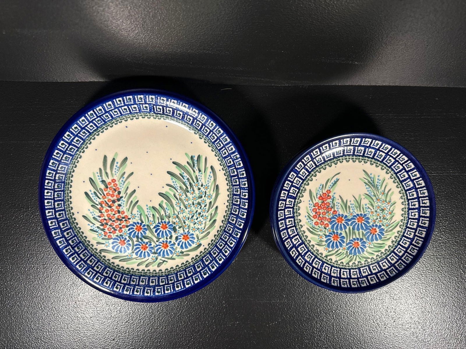 Boleslawiec Kalich Unicat Plates (1 of 8)