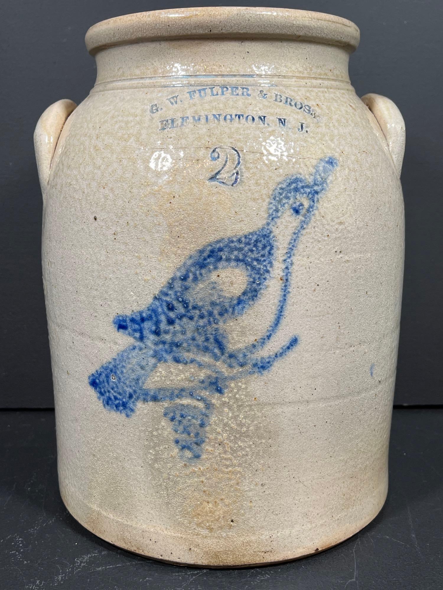 G. W. Fulper & Bros. Crock (1 of 7)