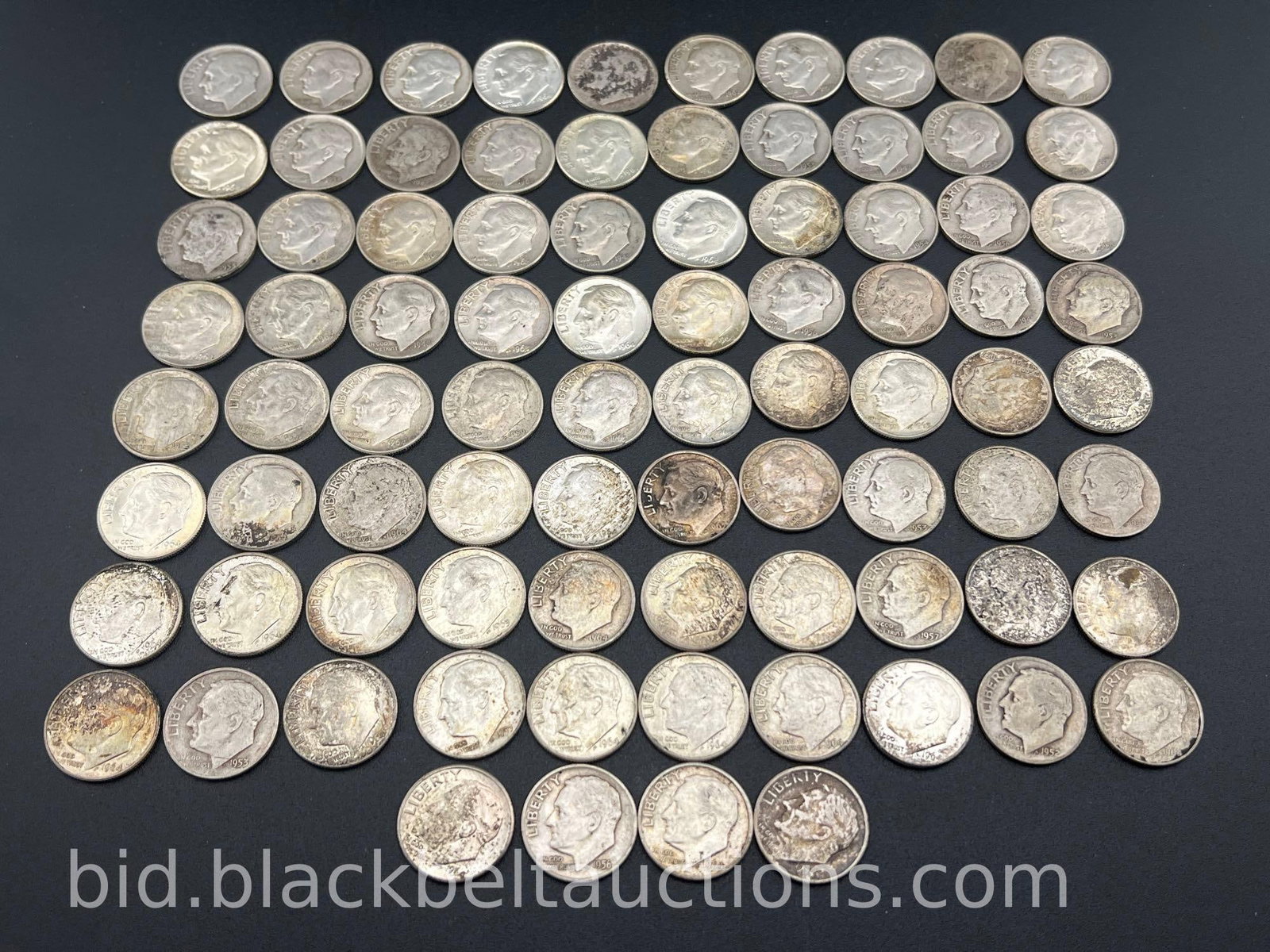 Silver Roosevelt Dimes (1 of 3)