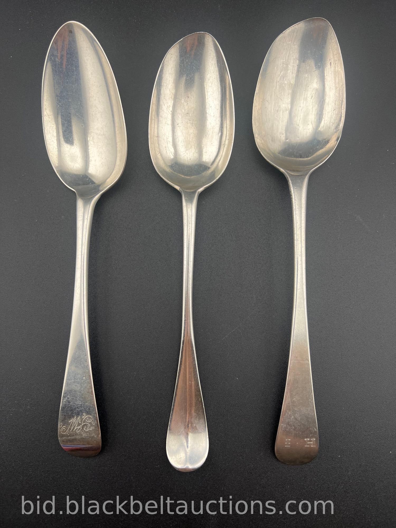 Three Antique Silver Spoons (1 of 9)