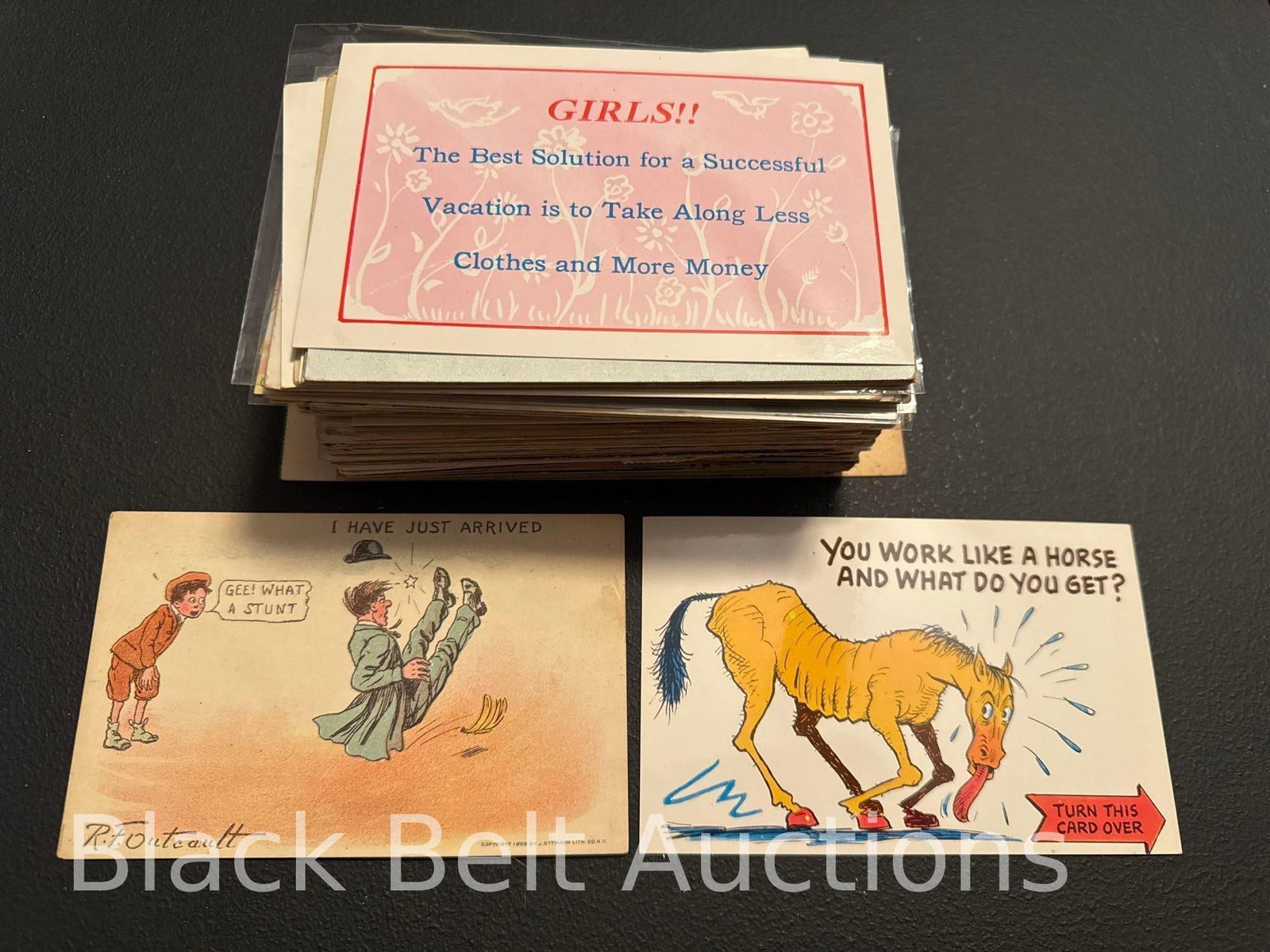 147 Vintage Comical Post Cards (1 of 20)
