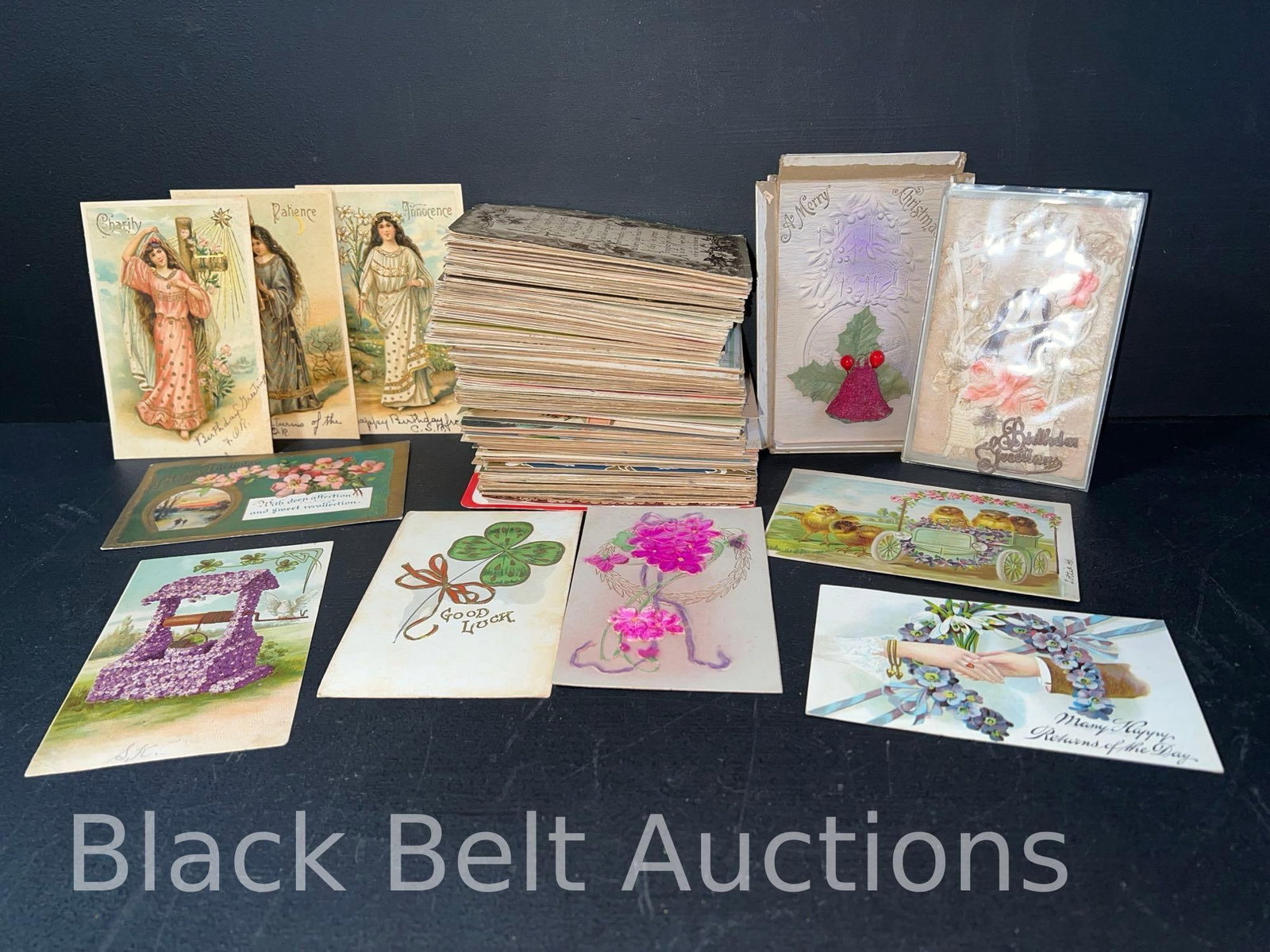 234 Vintage Assorted Greetings Post Cards (1 of 20)