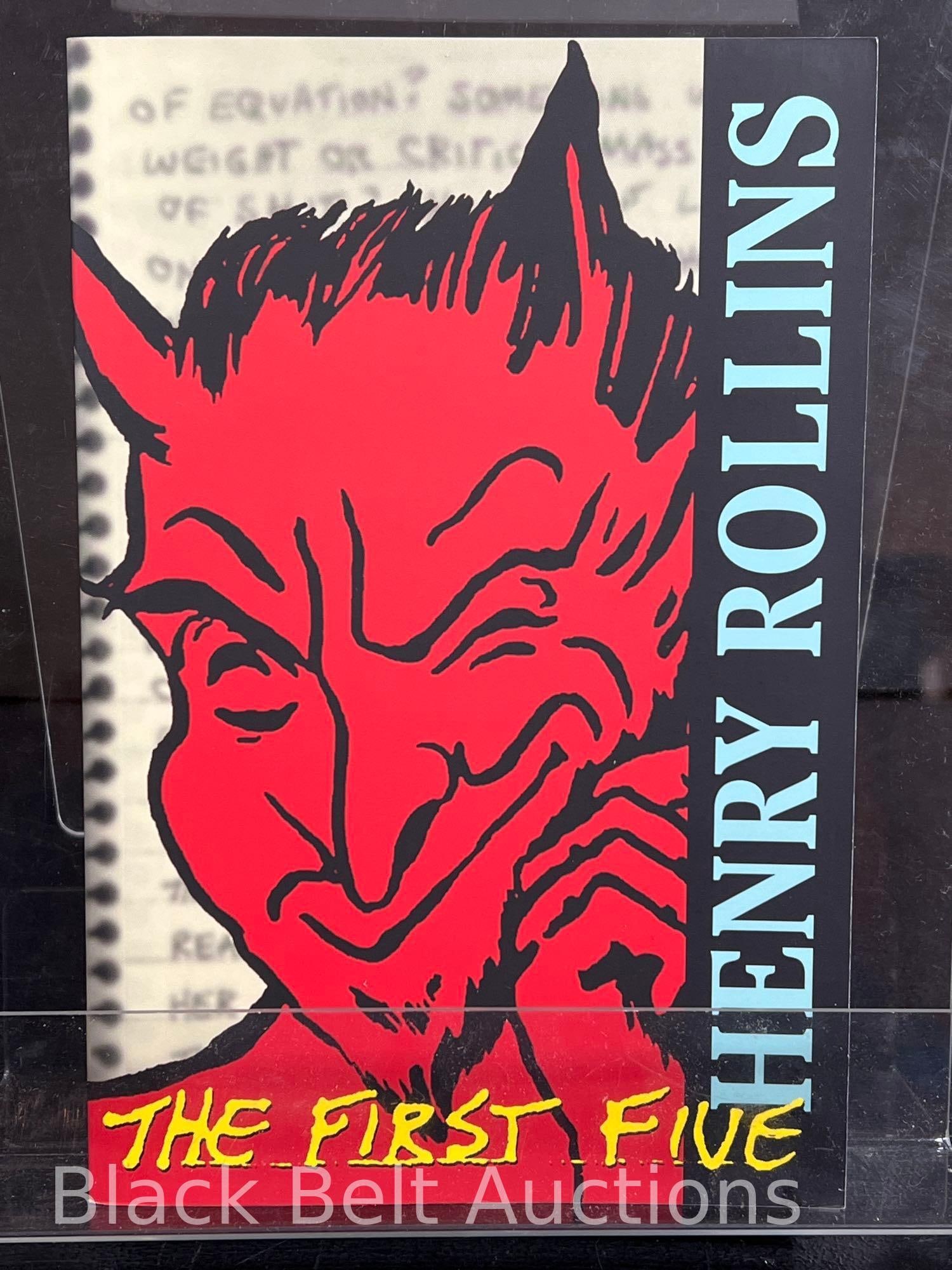 Book Signed by Henry Rollins (Black Flag) (1 of 6)